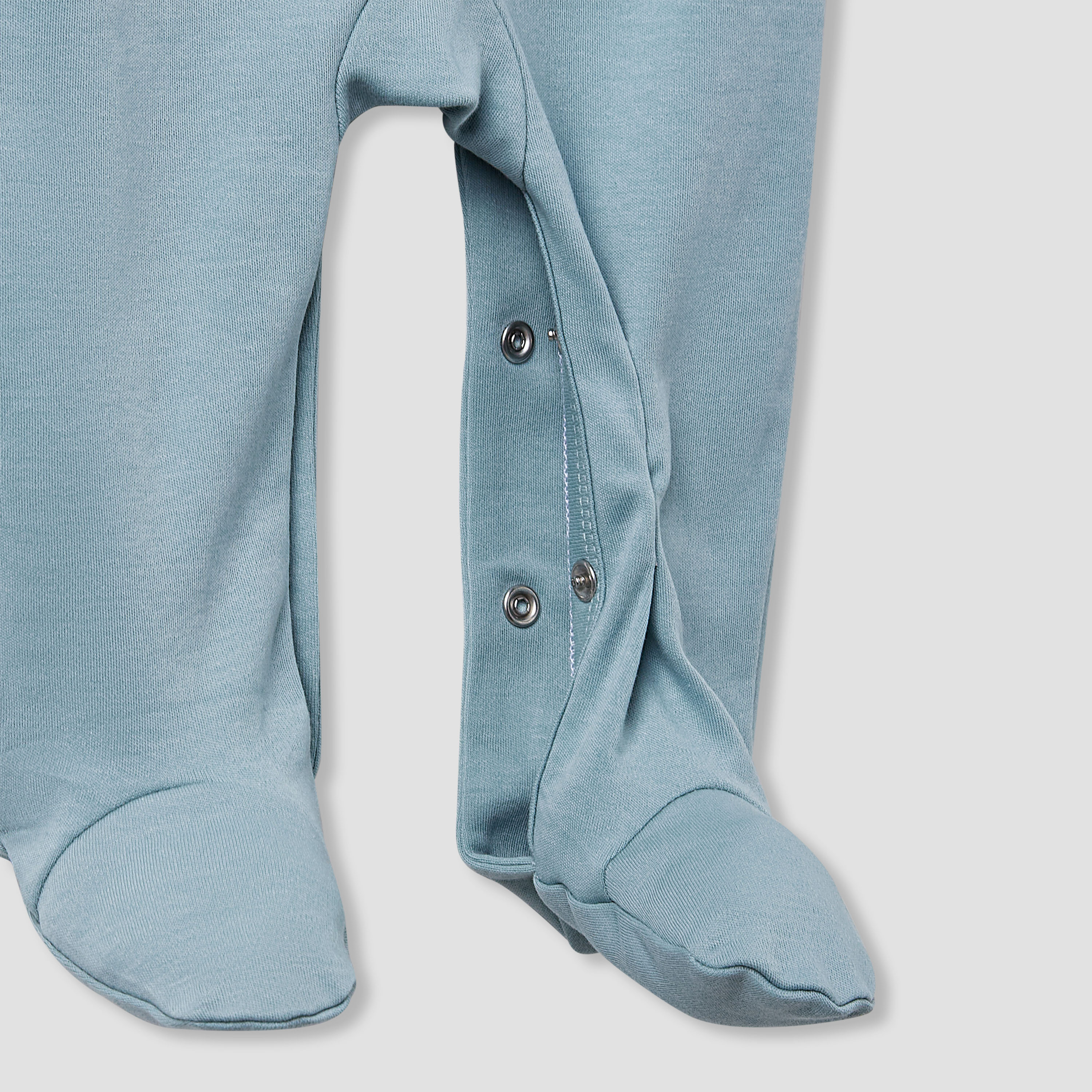 Giggles Peter Pan Collar Sleepsuit with Mock Vest - Long Sleeves-baby-boys-clothing-nightwear-sleepsuits-image-4