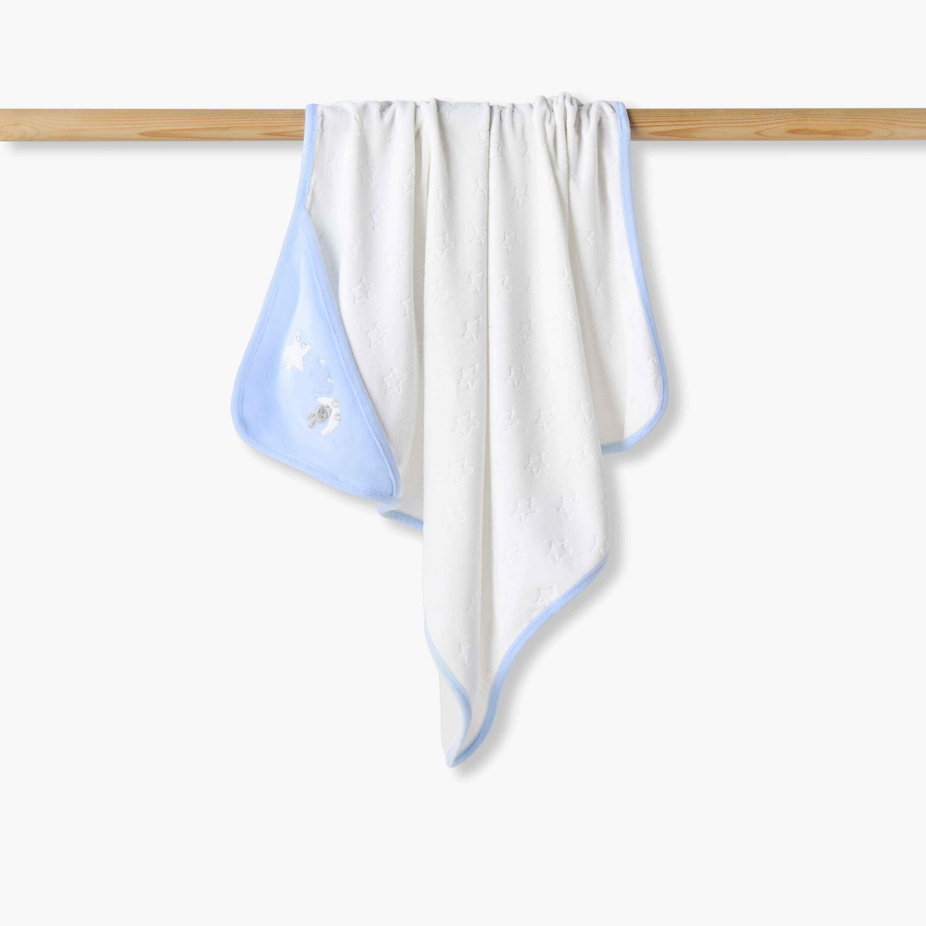 Giggles Receiving Blanket with Hood-baby-nursery-blanketsandswaddles-receivingblankets-image-1