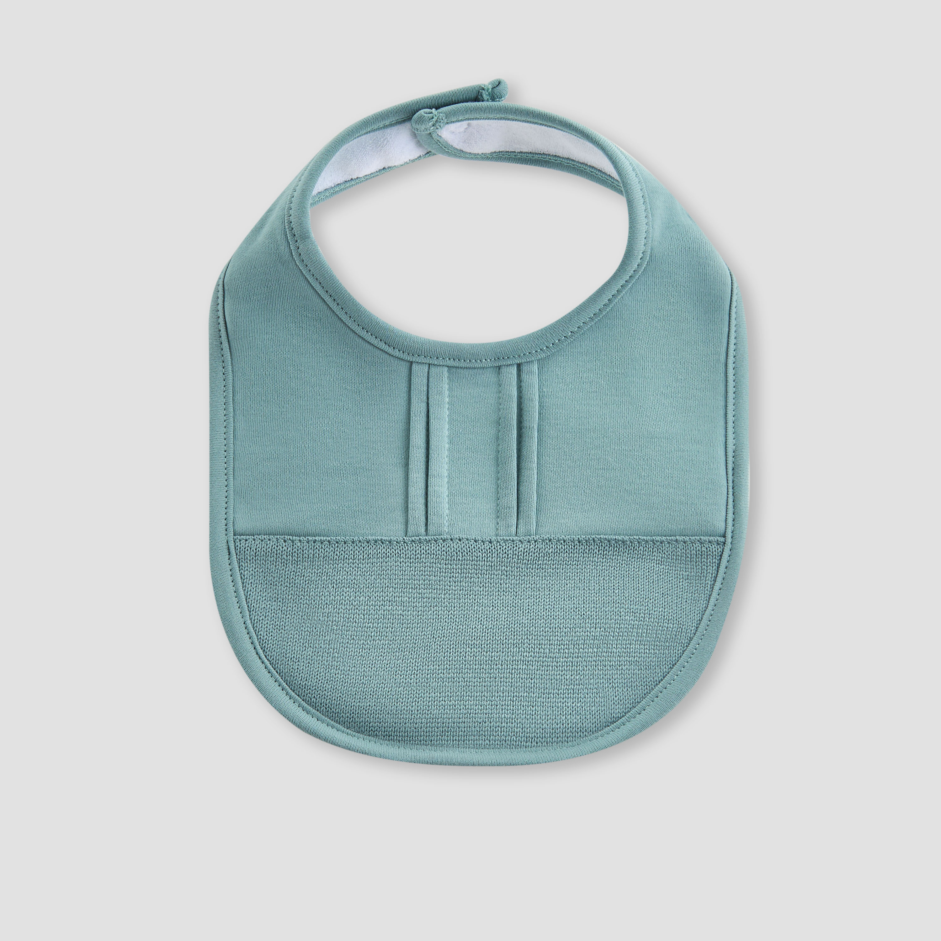 Giggles Baby Bib with Pleated Detail-baby-feeding-bibs-image-1
