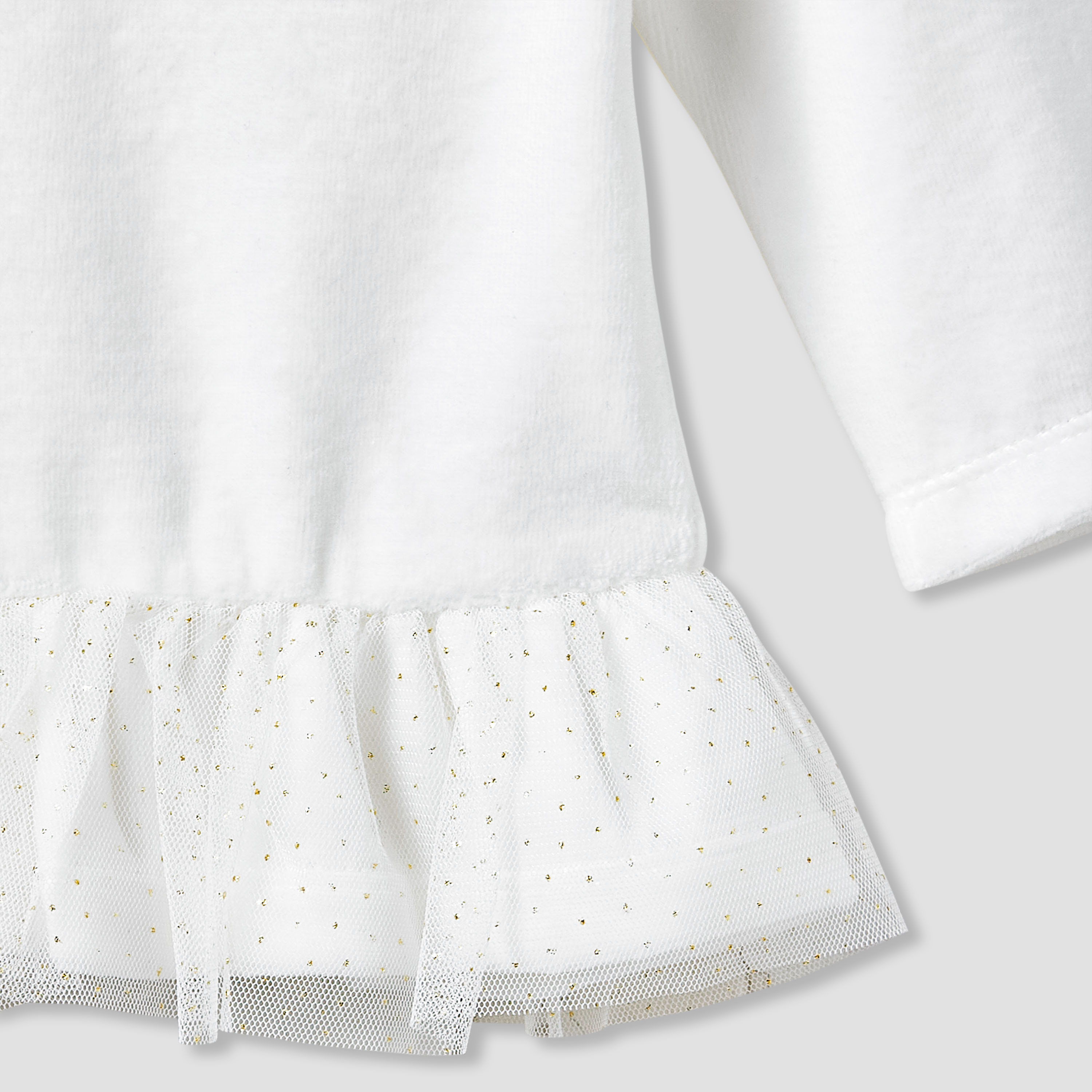 Giggles Pyjama Set with Bird Applique - Long Sleeves - Peter Pan Collar-baby-girls-clothing-nightwear-pyjamasets-image-5