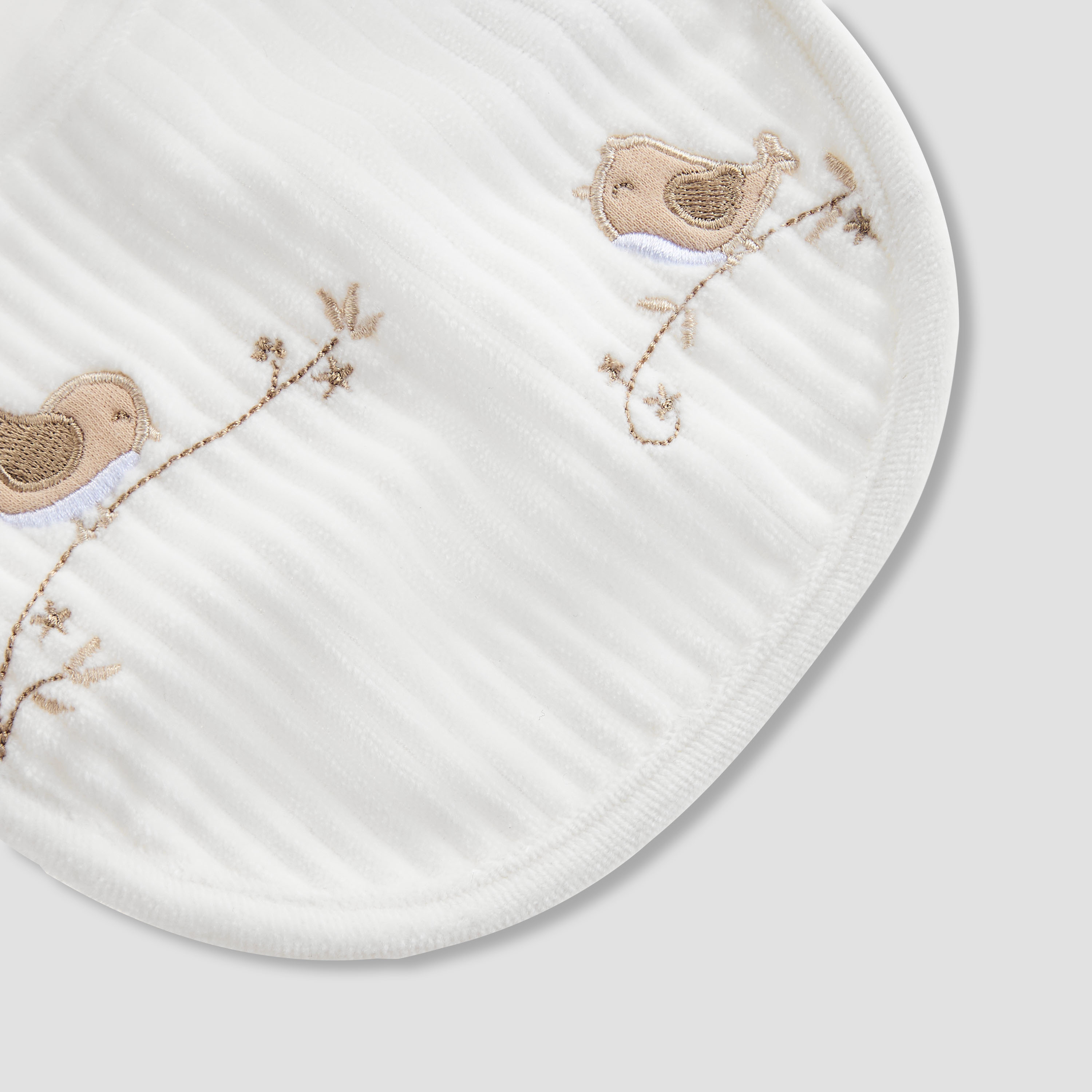 Giggles Baby Bib with Embroidered Detail-baby-feeding-bibs-image-3