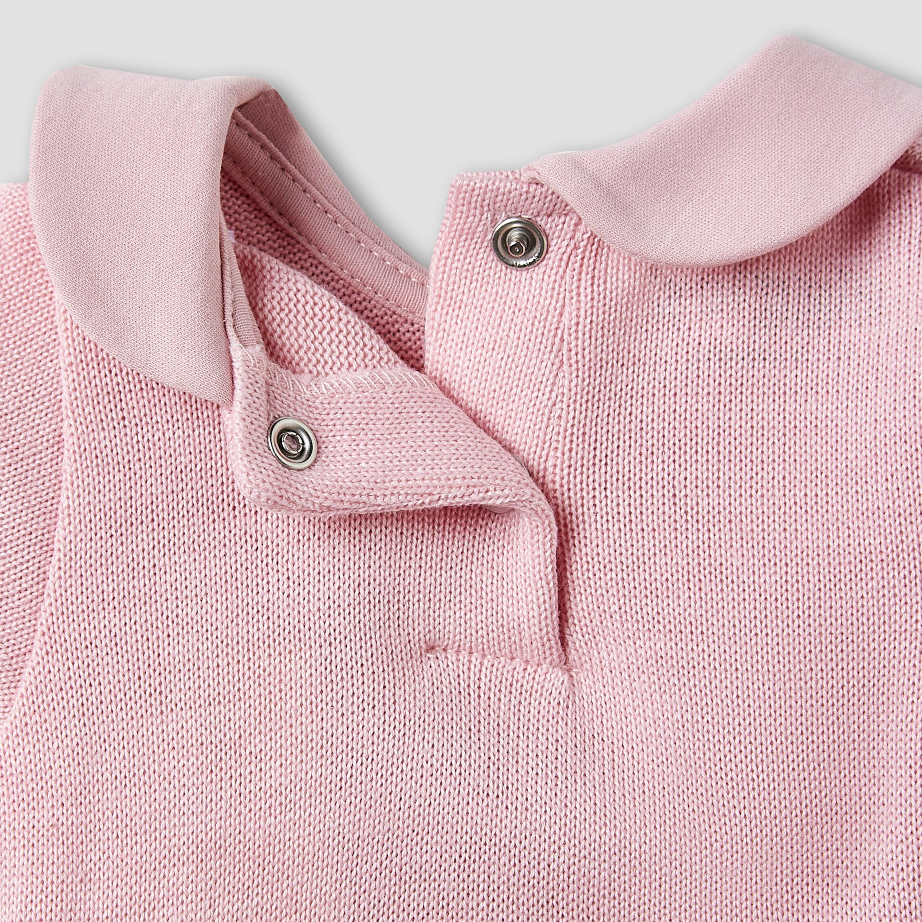 Giggles Collared Bodysuit with Snap Button Closure - Short Sleeves-baby-girls-clothing-bodysuits-image-5