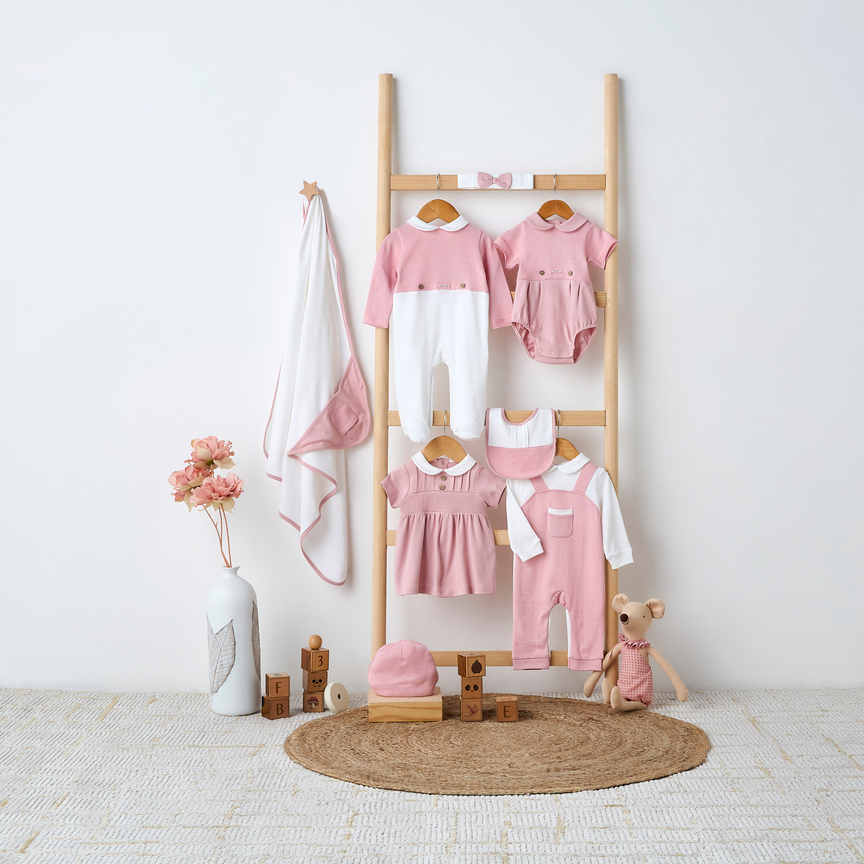 Giggles Collared Bodysuit with Snap Button Closure - Short Sleeves-baby-girls-clothing-bodysuits-image-6