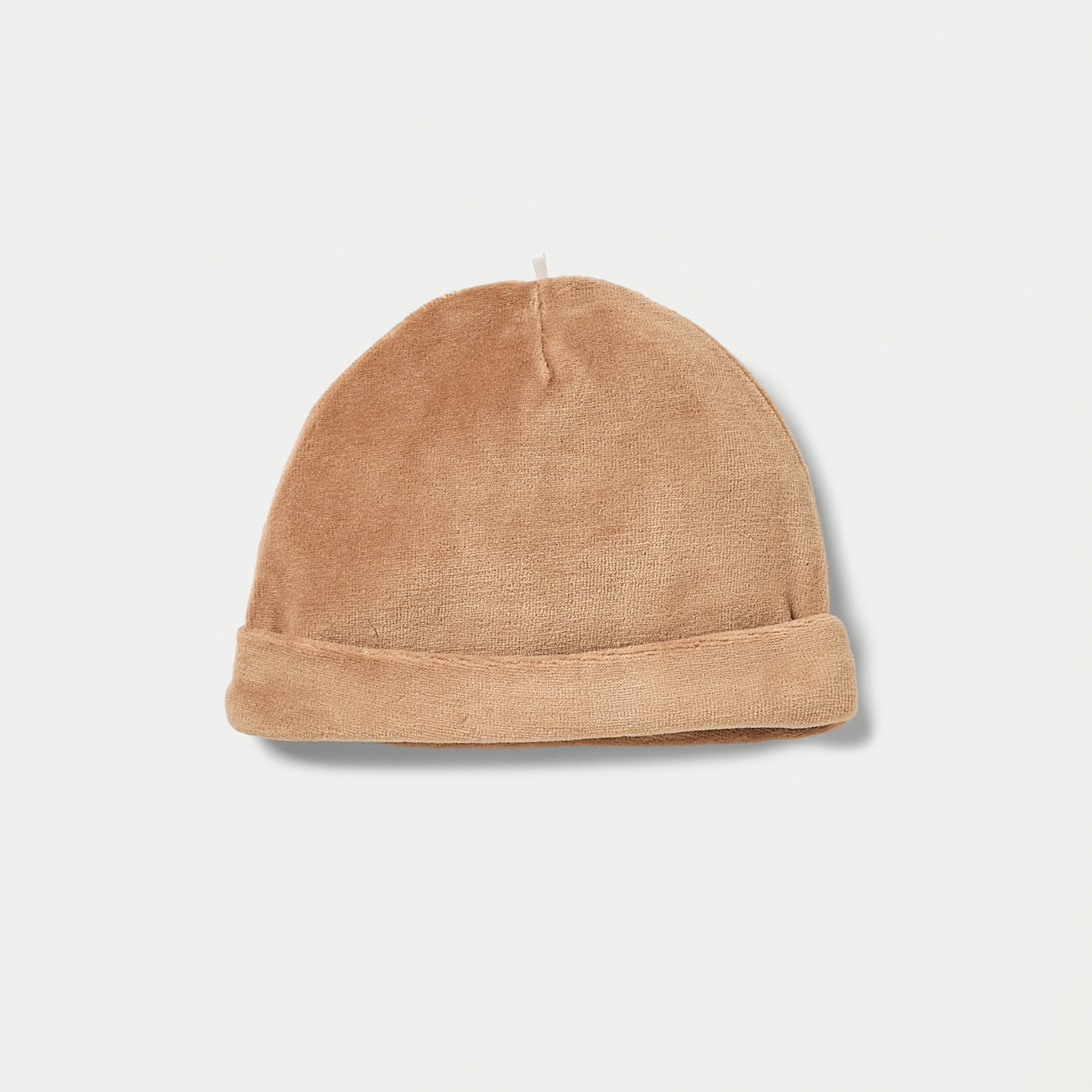 Juniors Teddy Bear Detail Velour Closed Feet Sleepsuit with Cap-baby-boys-clothing-winterwear-sleepsuits-image-3