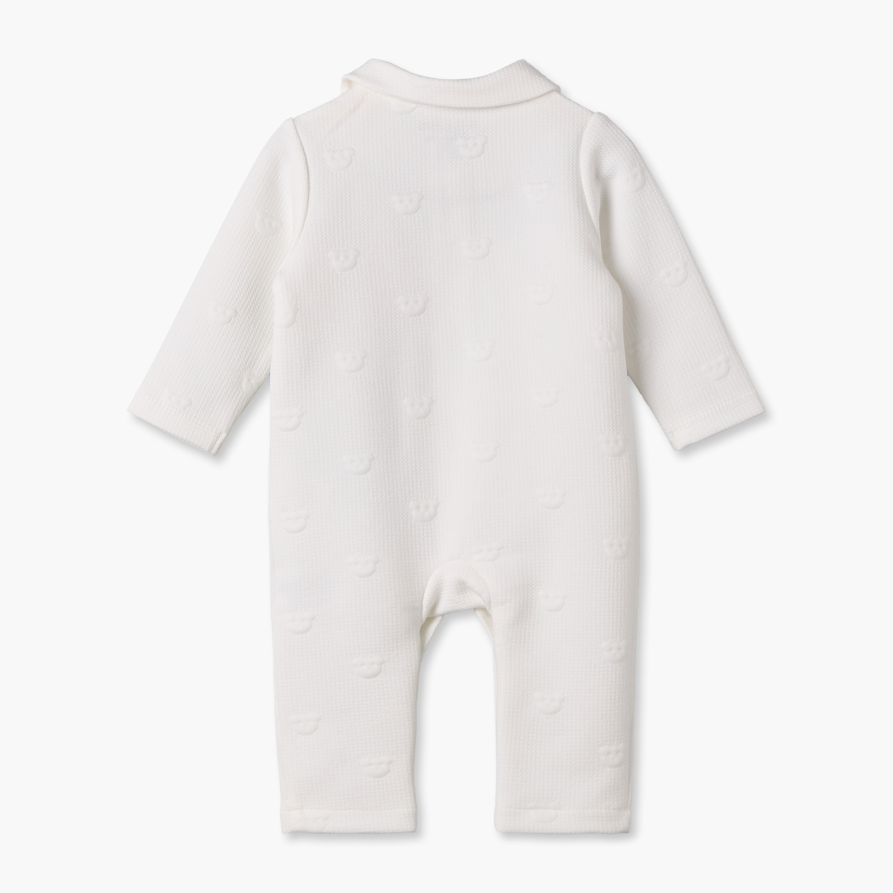 بدلة نوم بياقة عادية وأكمام طويلة وأزرار إغلاق كبس من جيجلز-baby-boys-clothing-nightwear-sleepsuits-image-3