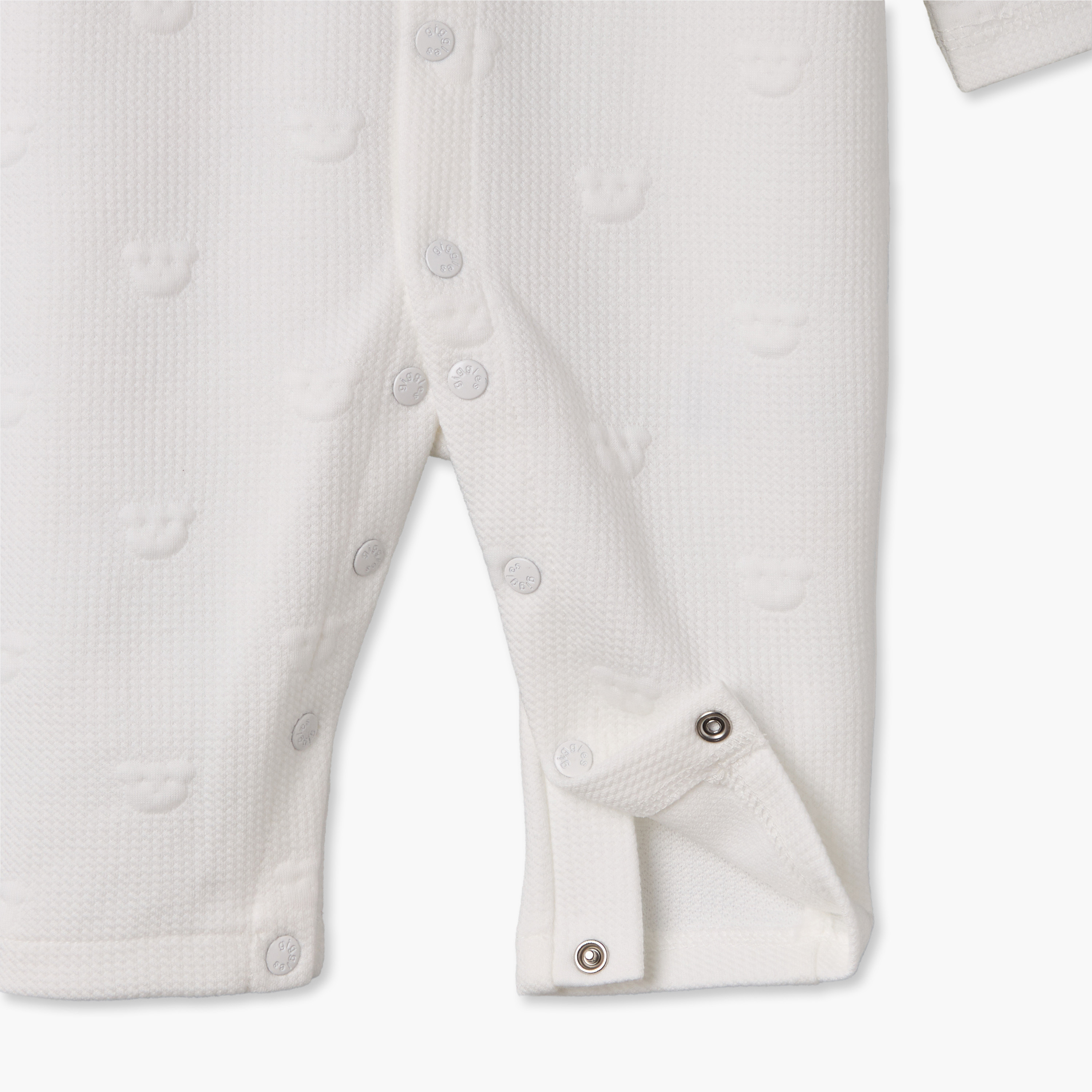 بدلة نوم بياقة عادية وأكمام طويلة وأزرار إغلاق كبس من جيجلز-baby-boys-clothing-nightwear-sleepsuits-image-5