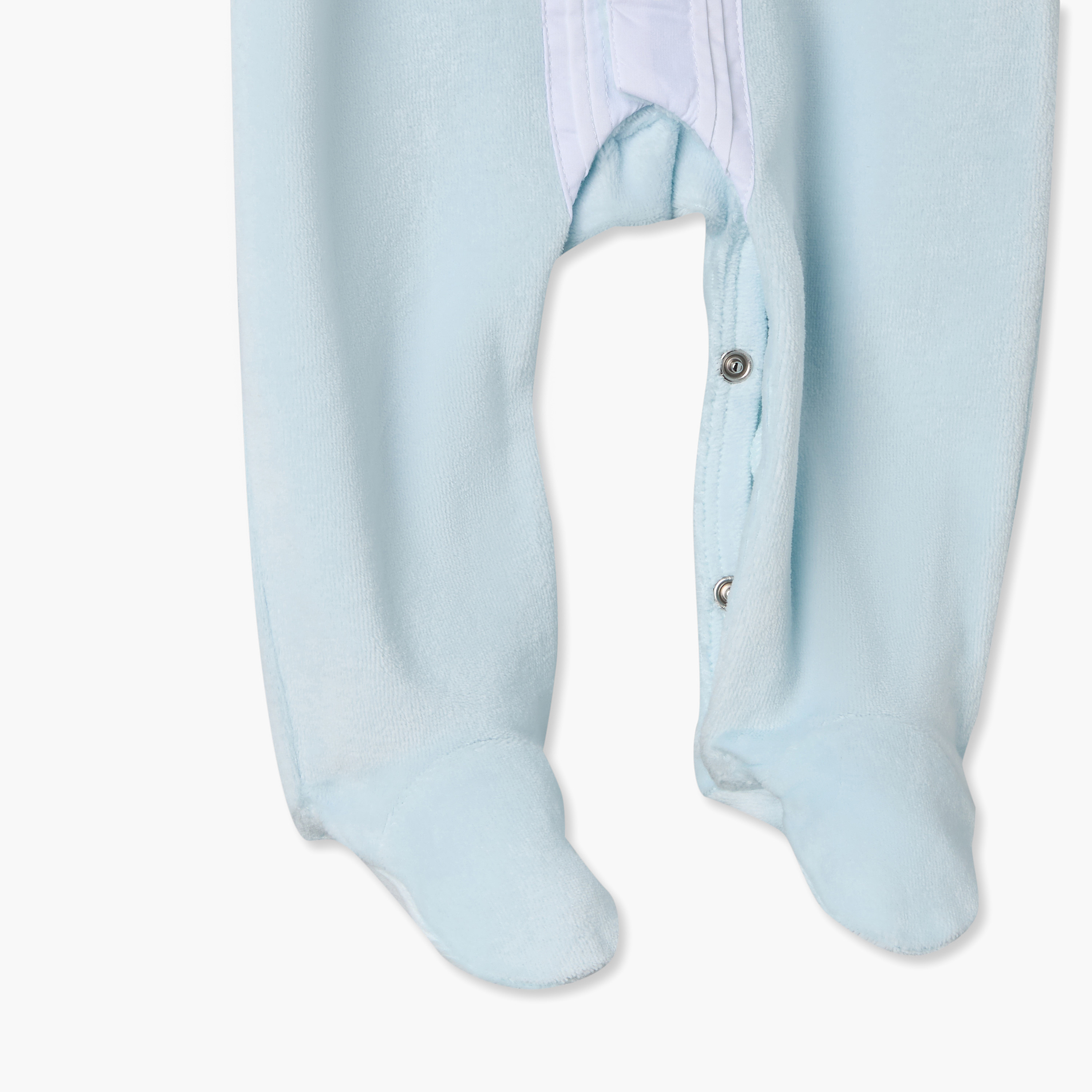 Giggles Collared Long Sleeves Sleepsuit with Snap Button Closure-baby-boys-clothing-nightwear-sleepsuits-image-4
