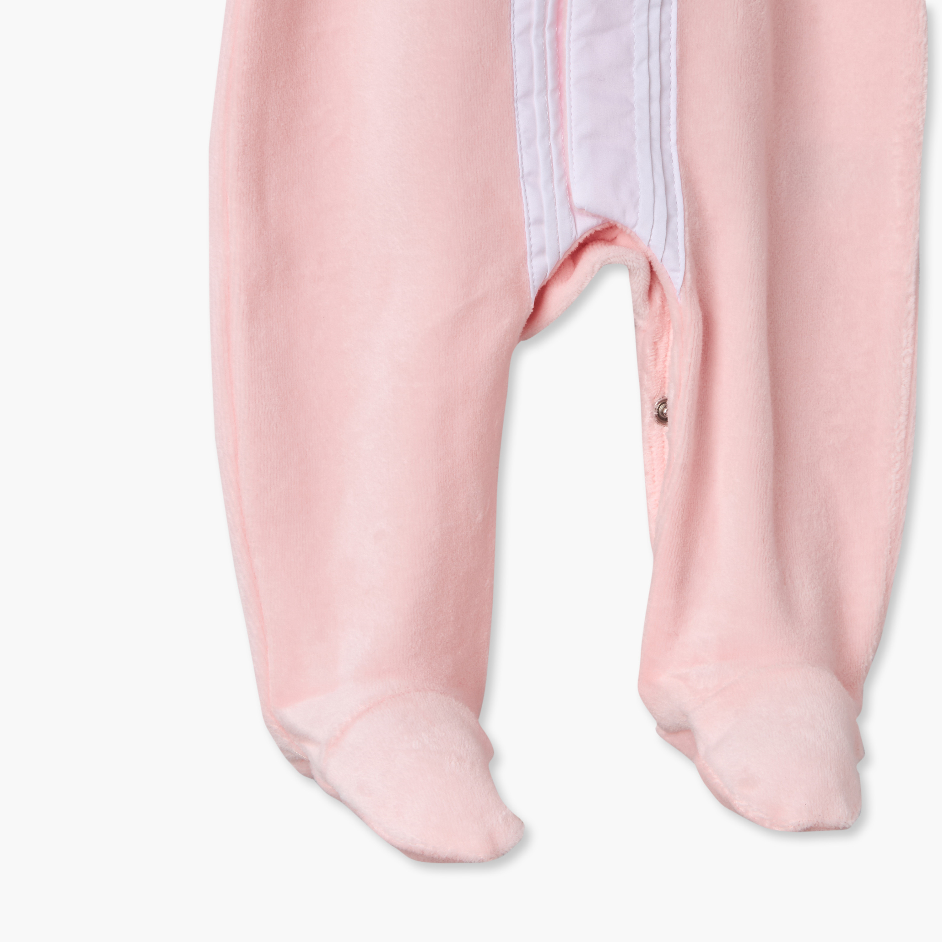 Giggles Collared Long Sleeves Sleepsuit with Snap Button Closure-baby-girls-clothing-nightwear-sleepsuits-image-5