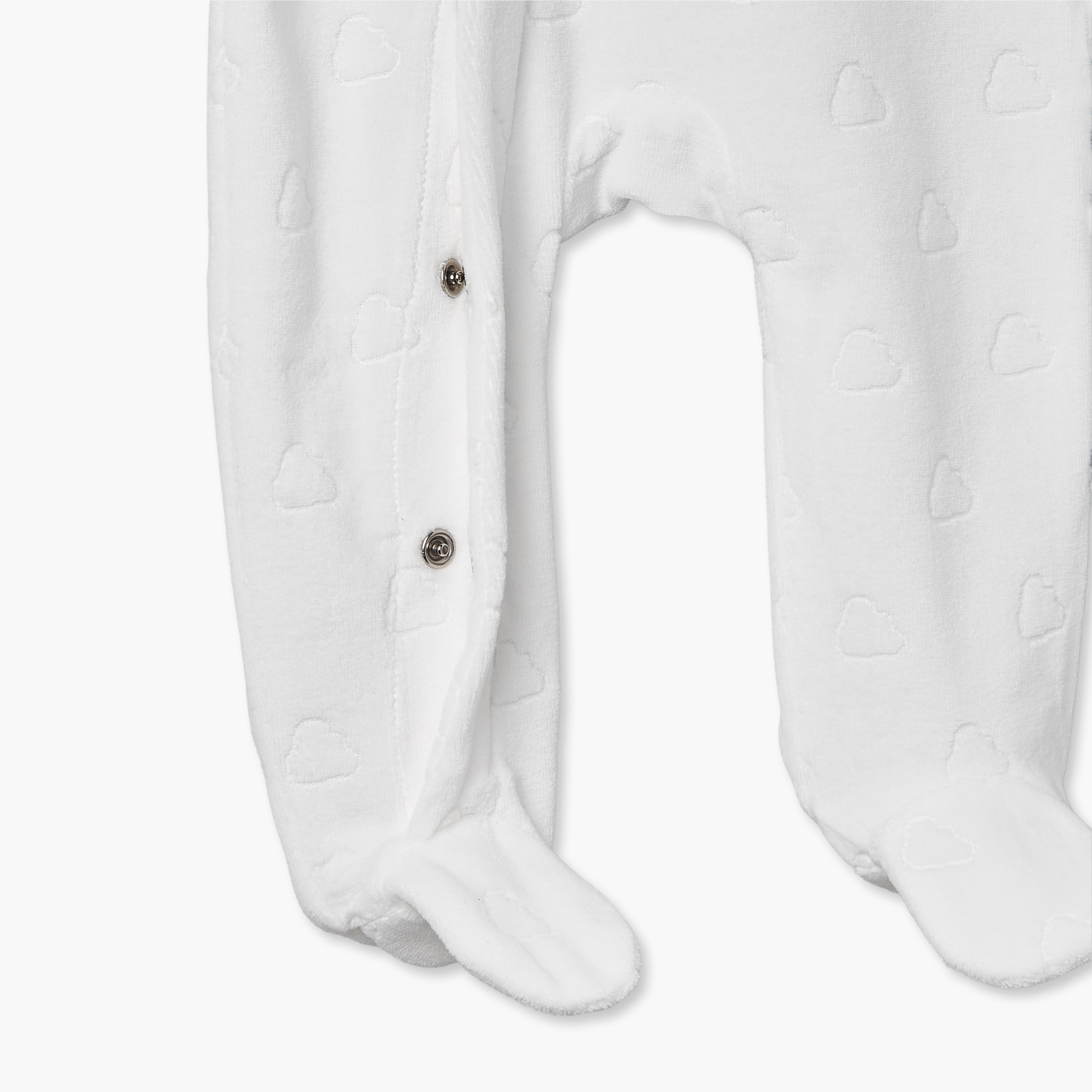 بدلة نوم فيلور بياقة وأكمام طويلة ونقوش من جيجلز-baby-boys-clothing-nightwear-sleepsuits-image-5