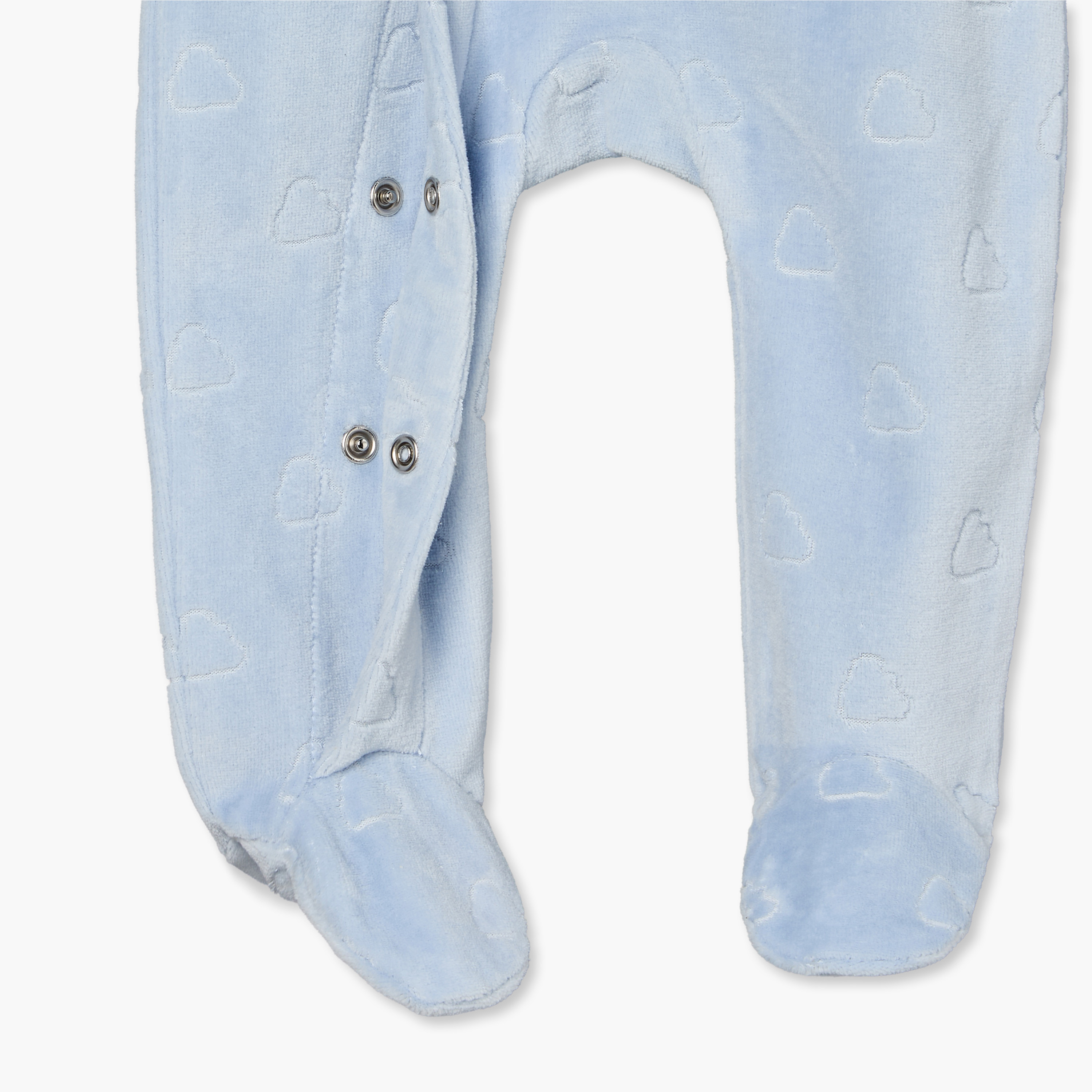 بدلة نوم قطن بياقة عادية وأكمام طويلة وأزرار إغلاق كبس من جيجلز-baby-boys-clothing-nightwear-sleepsuits-image-5