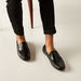 Duchini Men's Slip-On Moccasins with Cutout Detail-Men%27s Casual Shoes-thumbnailMobile-0
