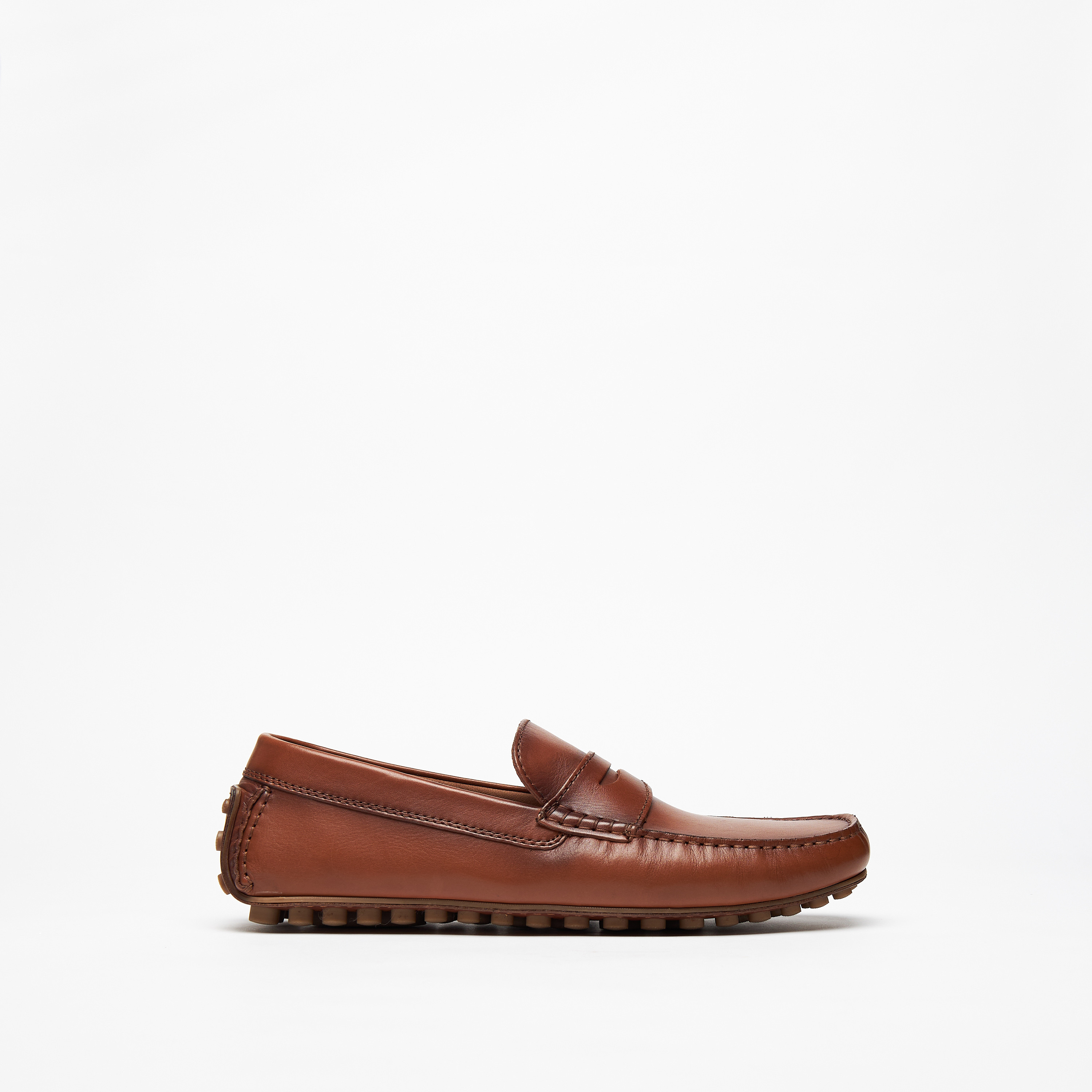 Duchini Men's Slip-On Moccasins with Cutout Detail-men-shoes-loafersandmoccasins-image-2