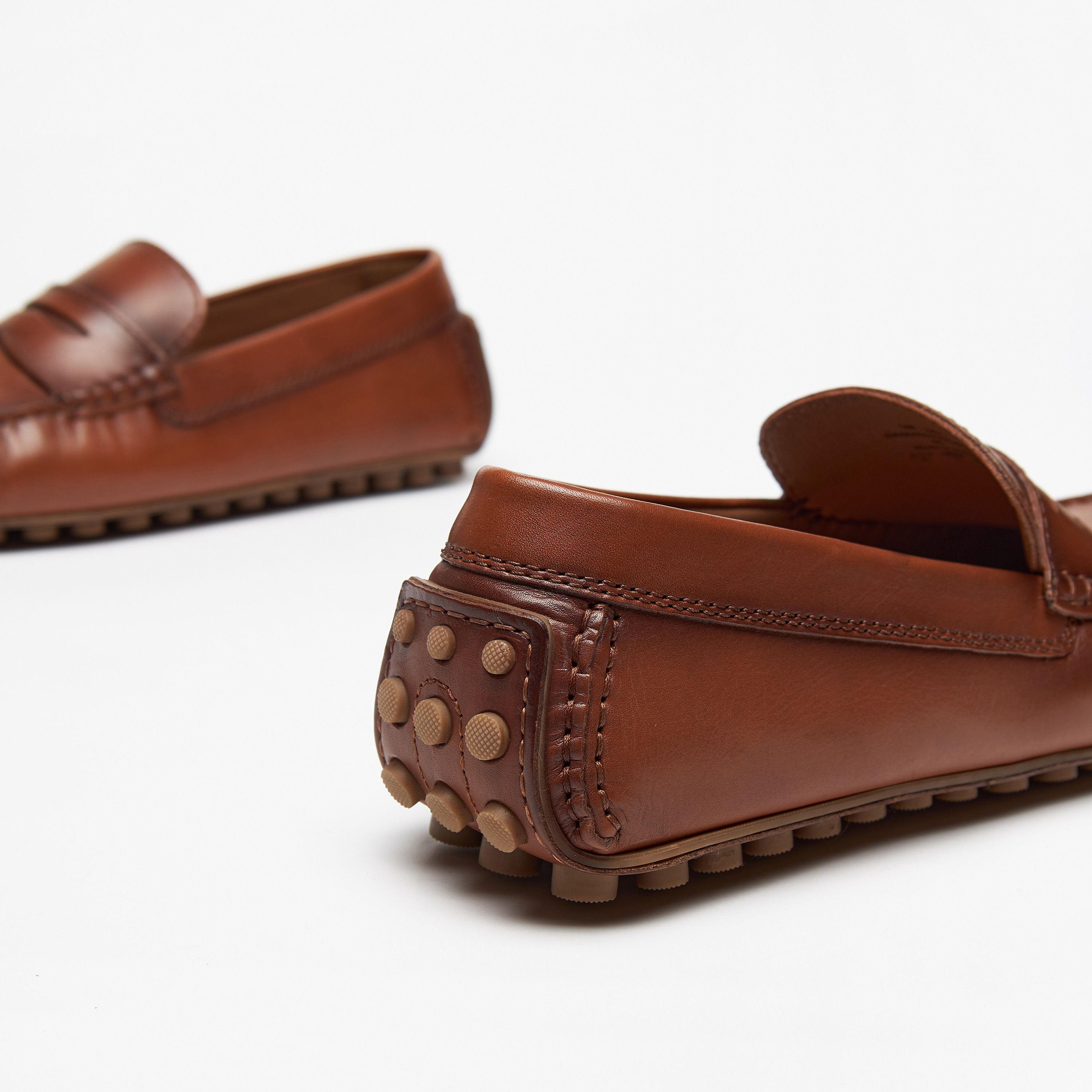 Duchini Men's Slip-On Moccasins with Cutout Detail-men-shoes-loafersandmoccasins-image-4