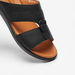 Duchini Men's Buckle Accent Slip-On Arabic Sandals-Men%27s Sandals-thumbnailMobile-3