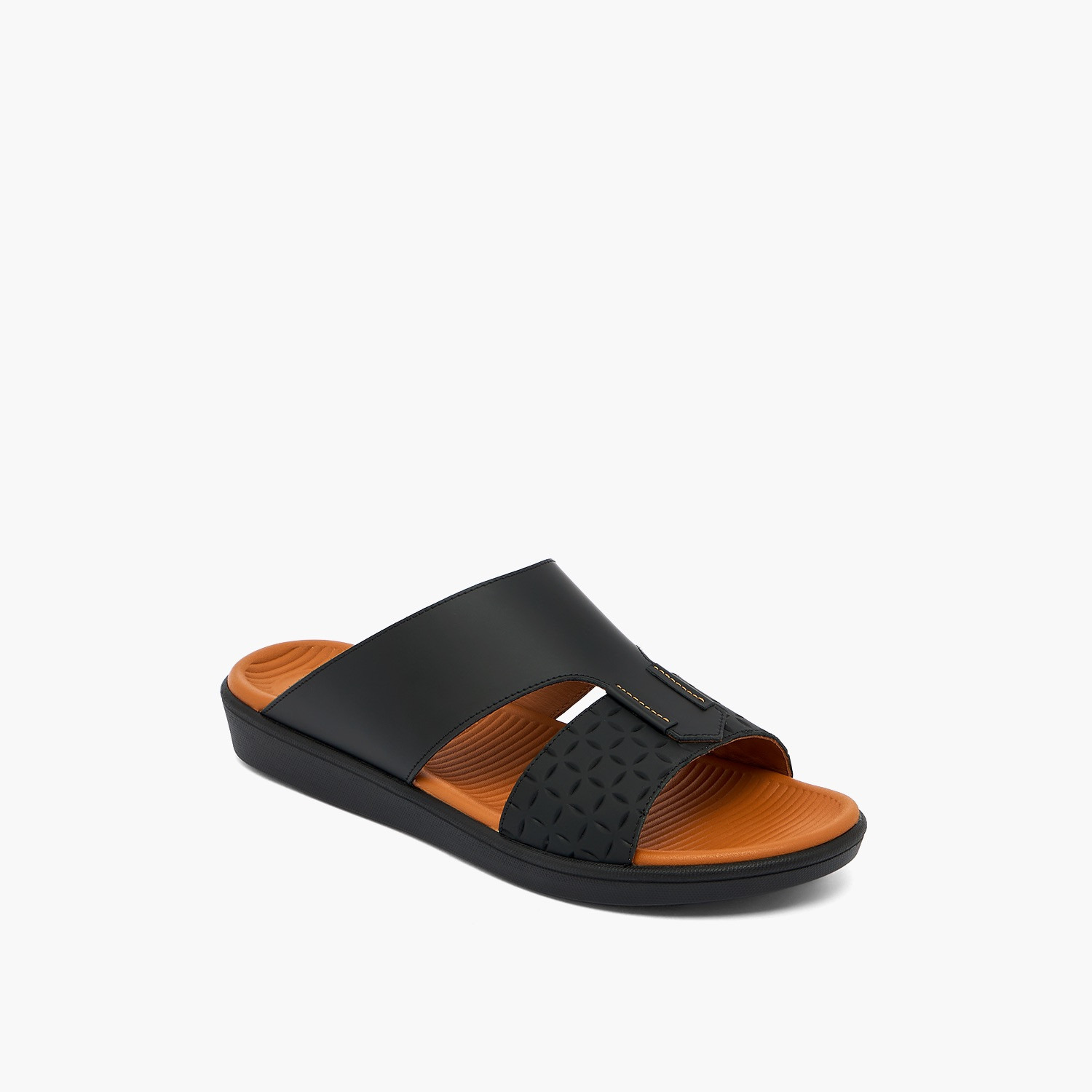 صندل عربي جلد بارز الملمس للرجال من الواحة-men-shoes-sandals-image-2