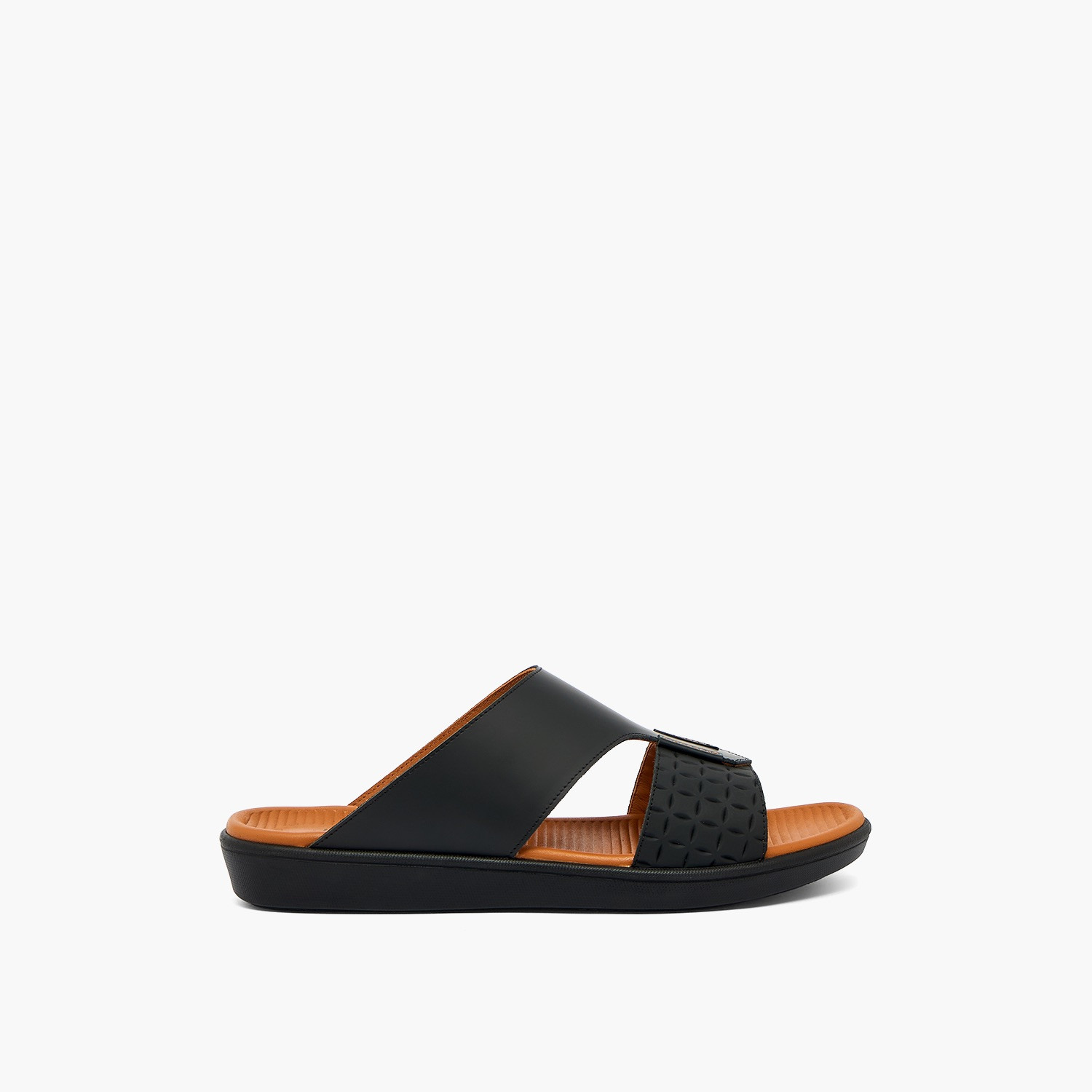 صندل عربي جلد بارز الملمس للرجال من الواحة-men-shoes-sandals-image-3