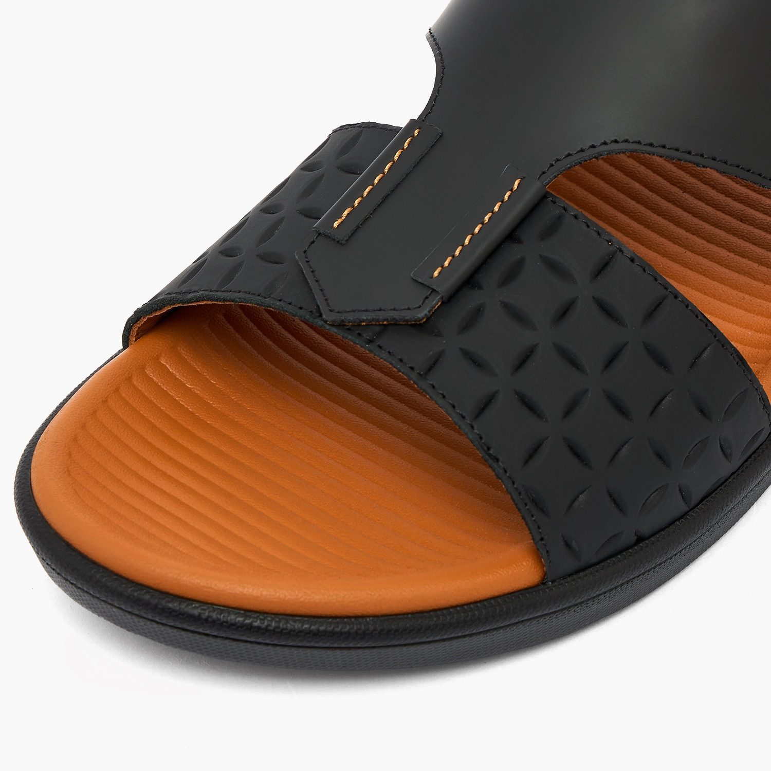 صندل عربي جلد بارز الملمس للرجال من الواحة-men-shoes-sandals-image-4