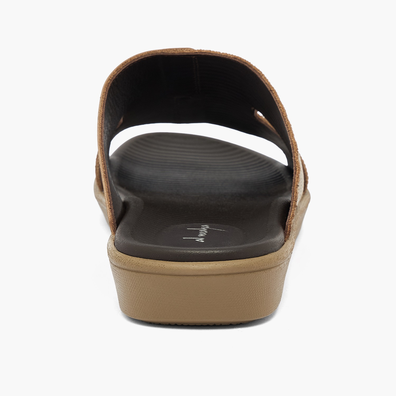 Al Waha Men Textured Leather Arabic Sandals-men-shoes-sandals-image-5