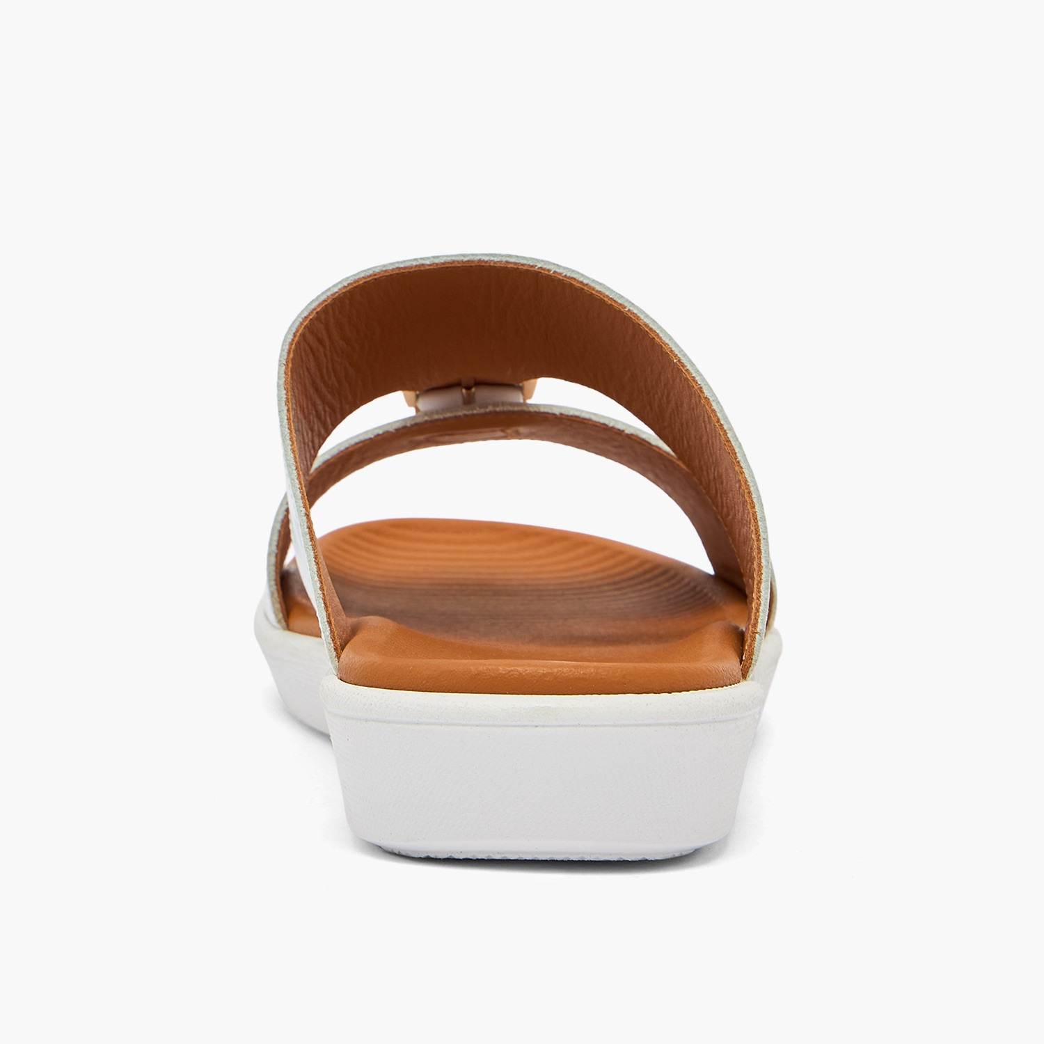 Al Waha Men Buckle Detail Leather Arabic Sandals-men-shoes-sandals-image-5