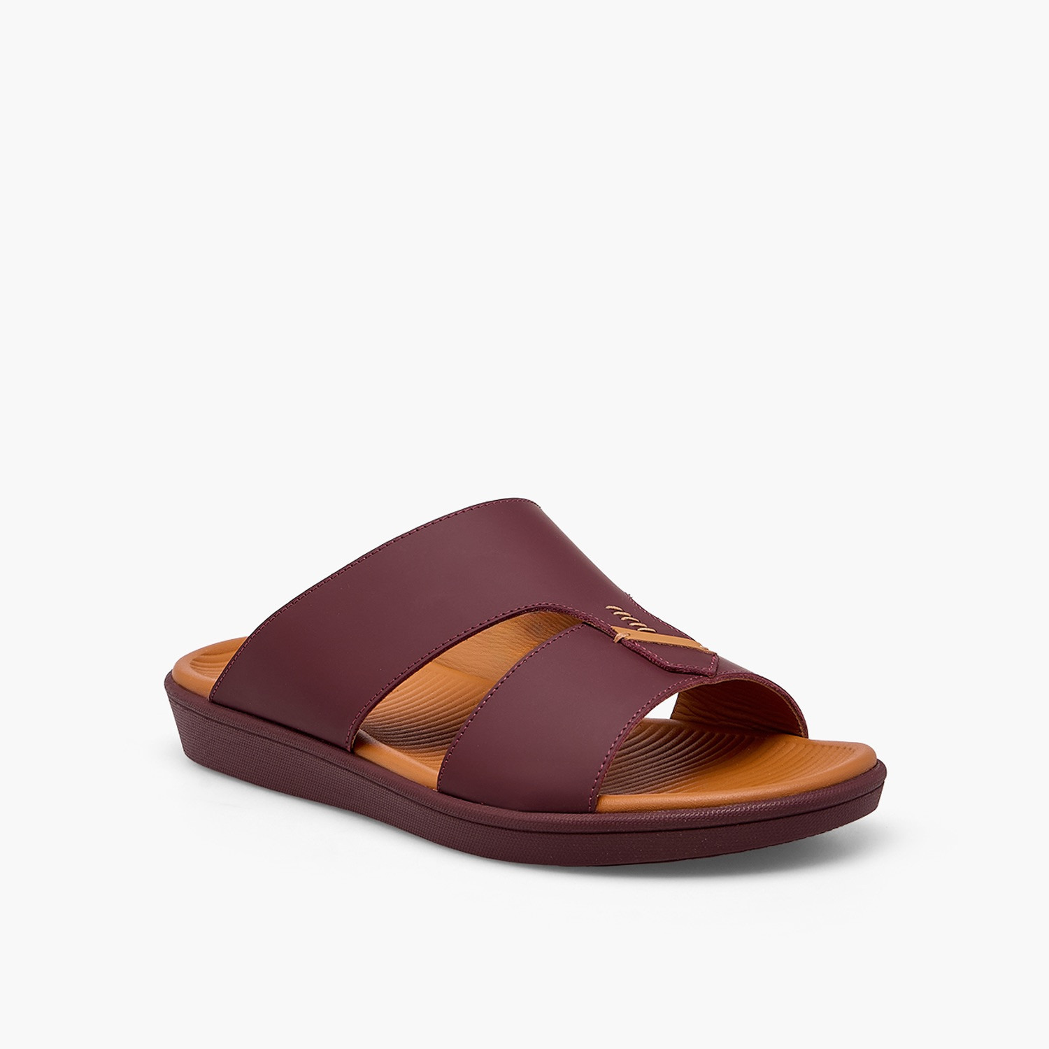 Le Confort Men Solid Leather Arabic Sandals-men-shoes-sandals-image-2
