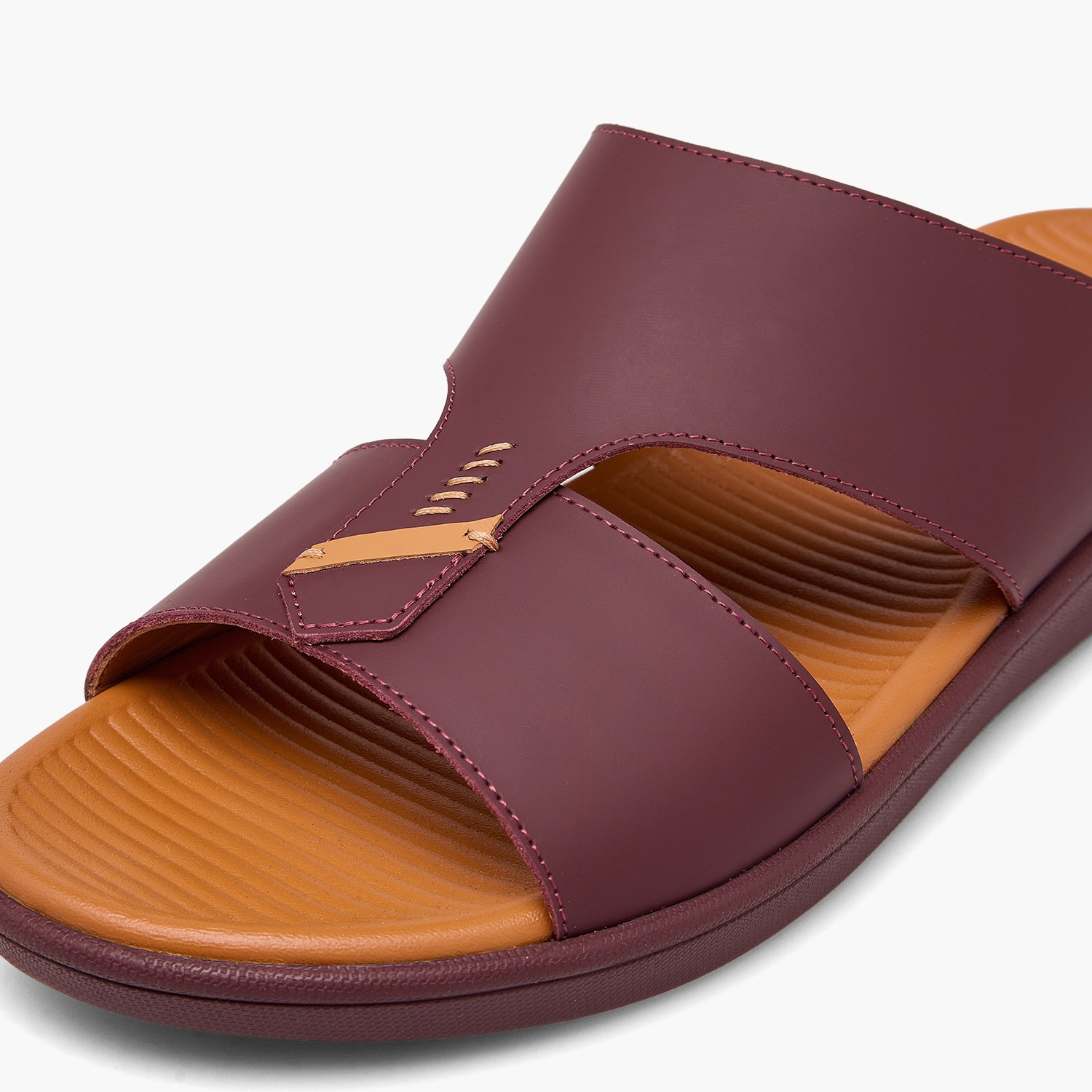 Le Confort Men Solid Leather Arabic Sandals-men-shoes-sandals-image-4