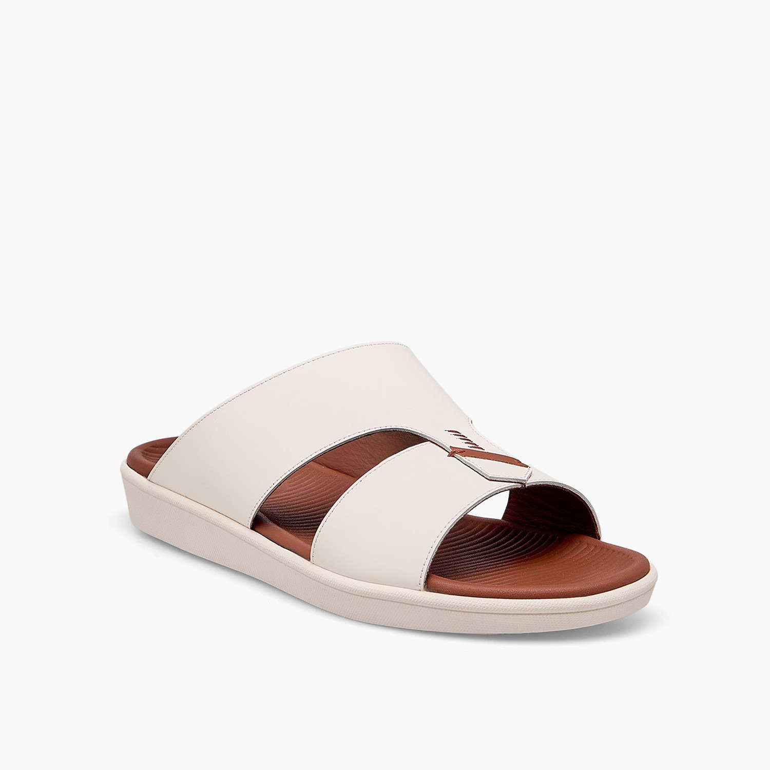 Le Confort Men Solid Leather Arabic Sandals-men-shoes-sandals-image-2