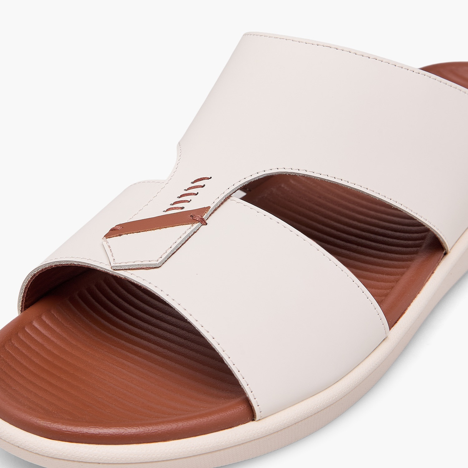 Le Confort Men Solid Leather Arabic Sandals-men-shoes-sandals-image-4