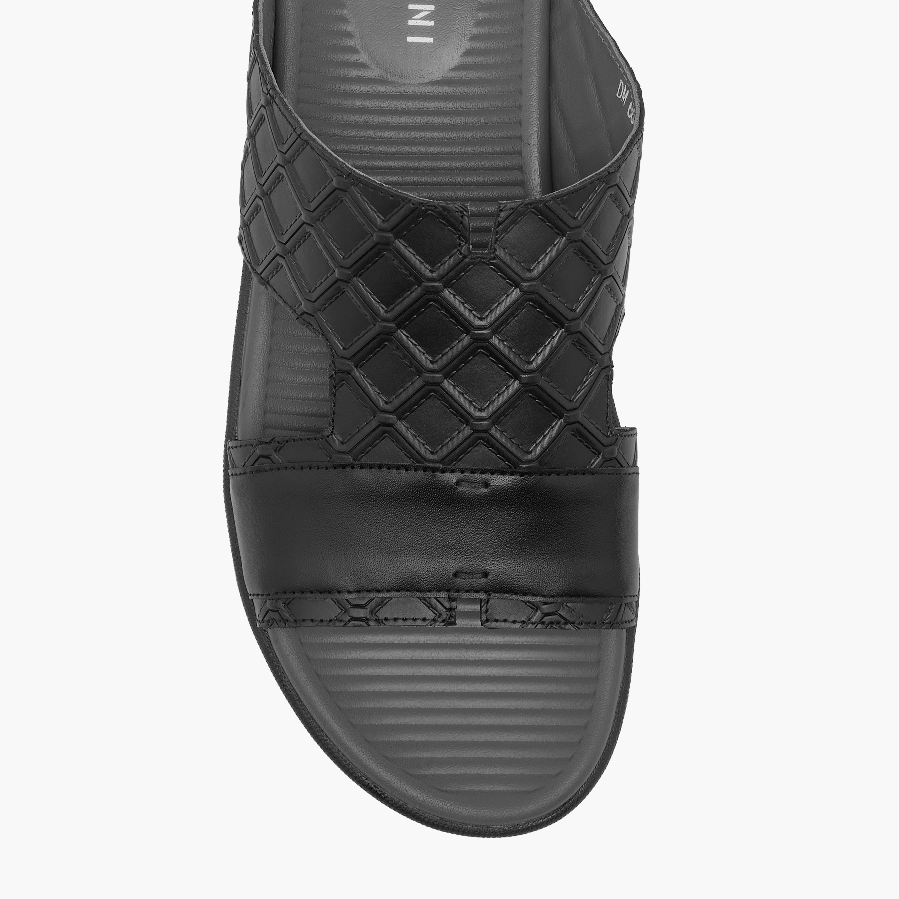 Duchini Men's Cutout Detail Slip-On Arabic Sandals-men-shoes-sandals-image-3