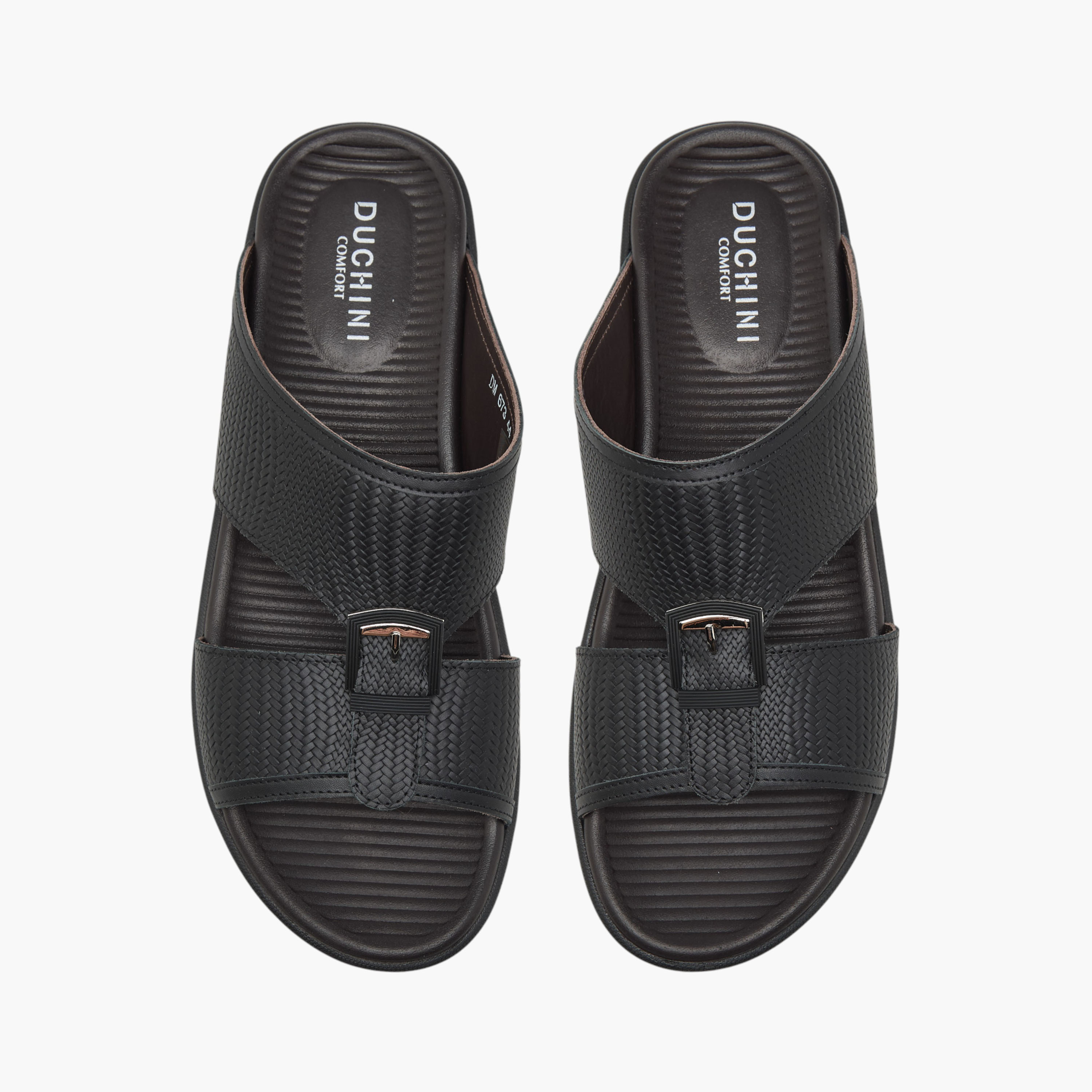 صندل عربي سهل الارتداء بزينة إبزيم من دوتشيني-men-shoes-sandals-image-1