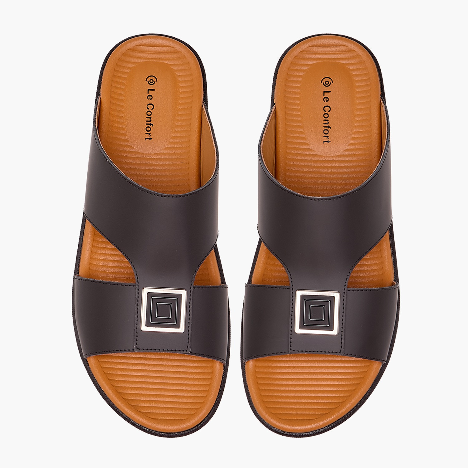 Le Confort Men Solid Arabic Sandals-men-shoes-sandals-image-1