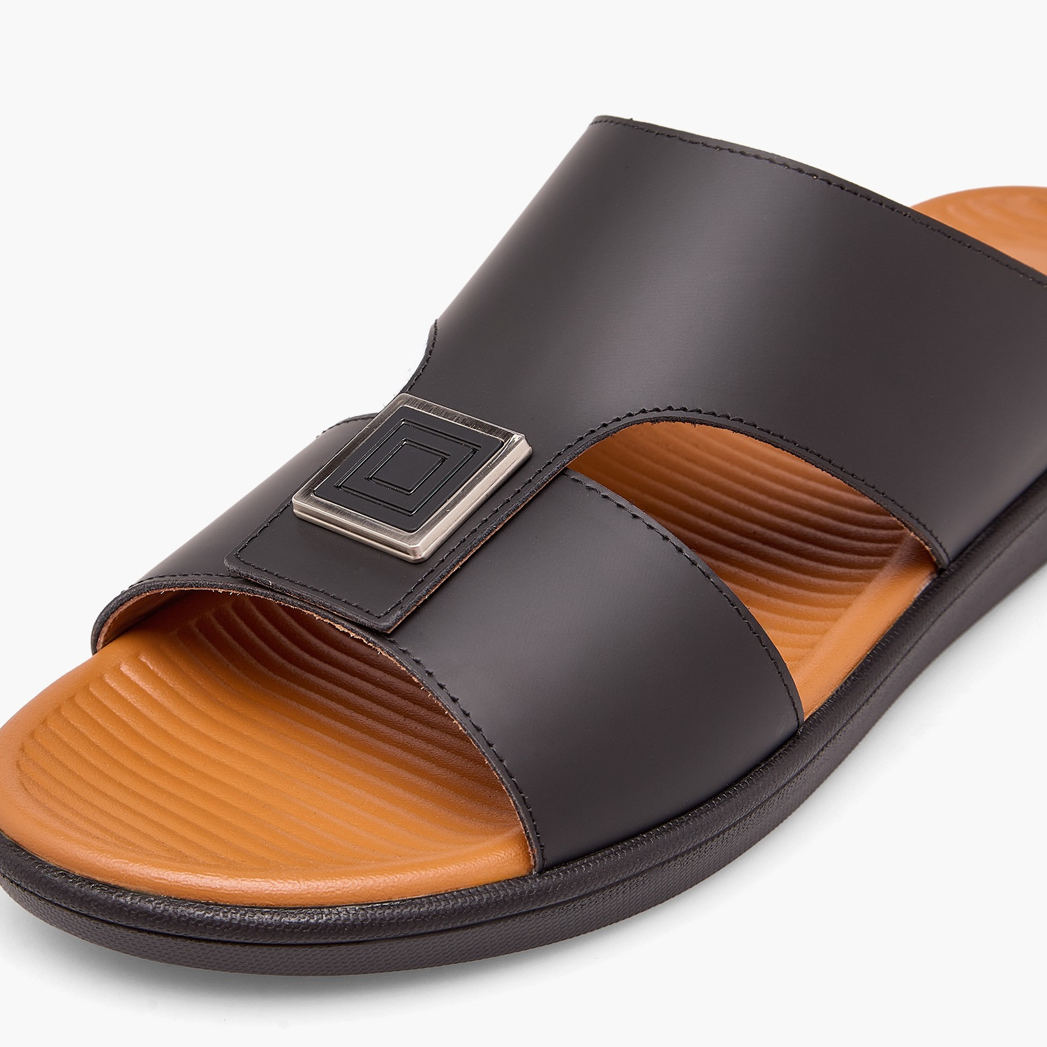 Le Confort Men Solid Arabic Sandals-men-shoes-sandals-image-4