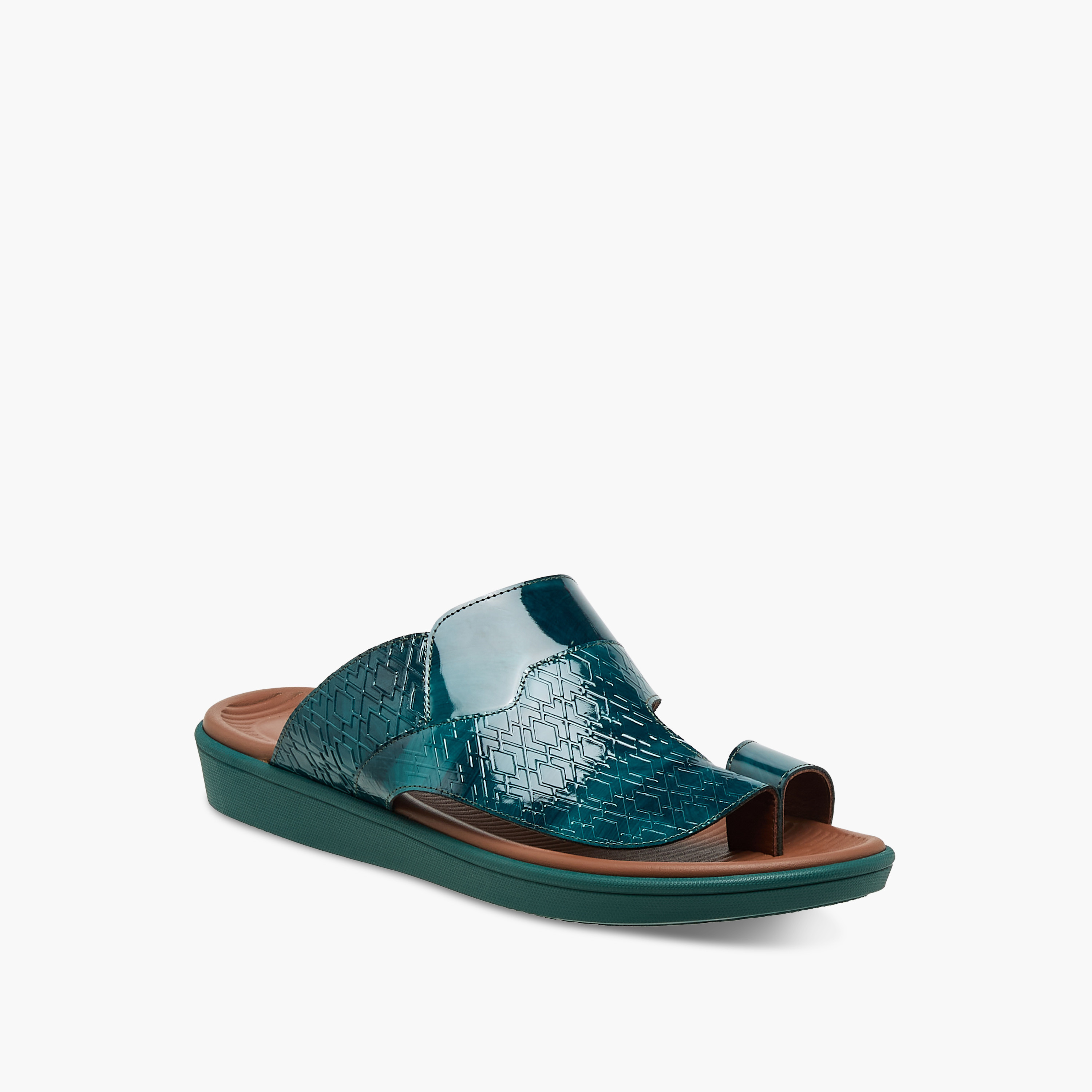 Al Waha Men Toe Loop Detail Arabic Sandals-men-shoes-sandals-image-2