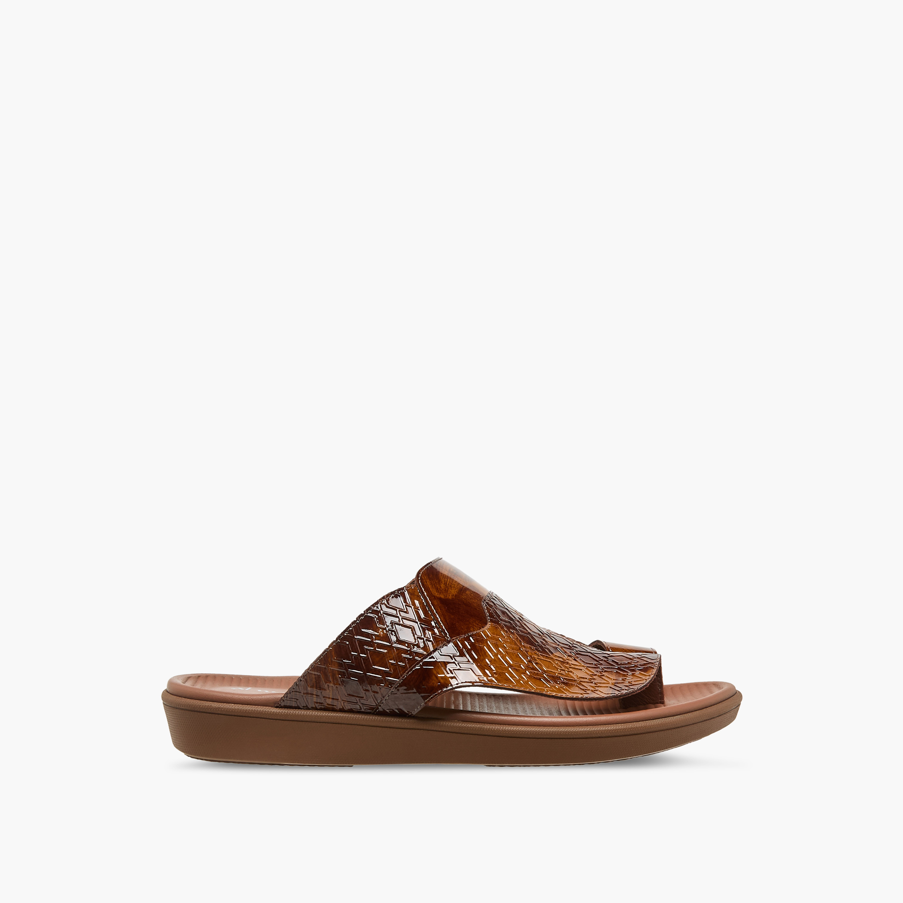 Al Waha Men Toe Loop Detail Arabic Sandals-men-shoes-sandals-image-3