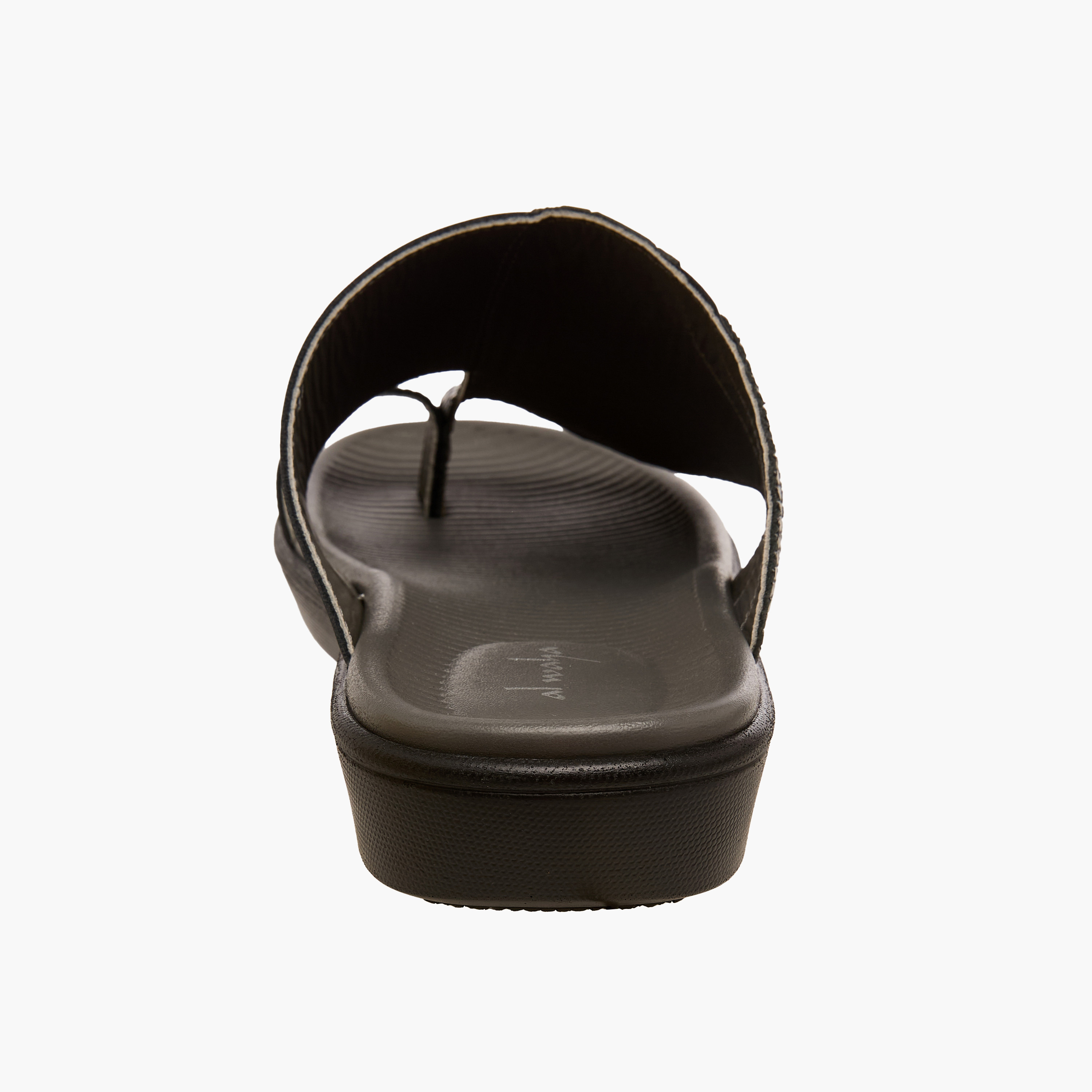 Al Waha Men Toe Loop Detail Leather Arabic Sandals-men-shoes-sandals-image-5