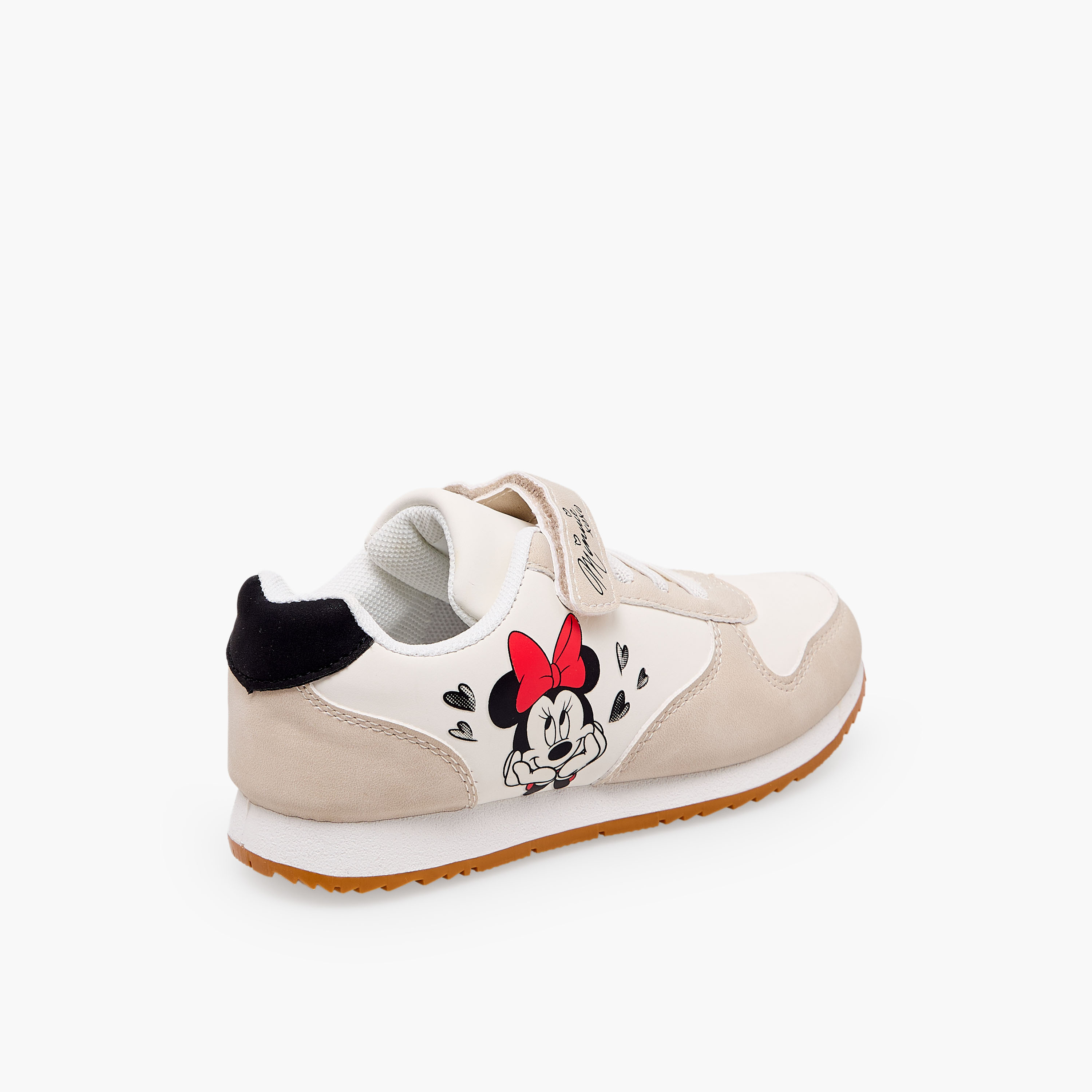 Disney Girls Minnie Mouse Print Ankle Sneakers-girls-shoes-sneakers-image-6