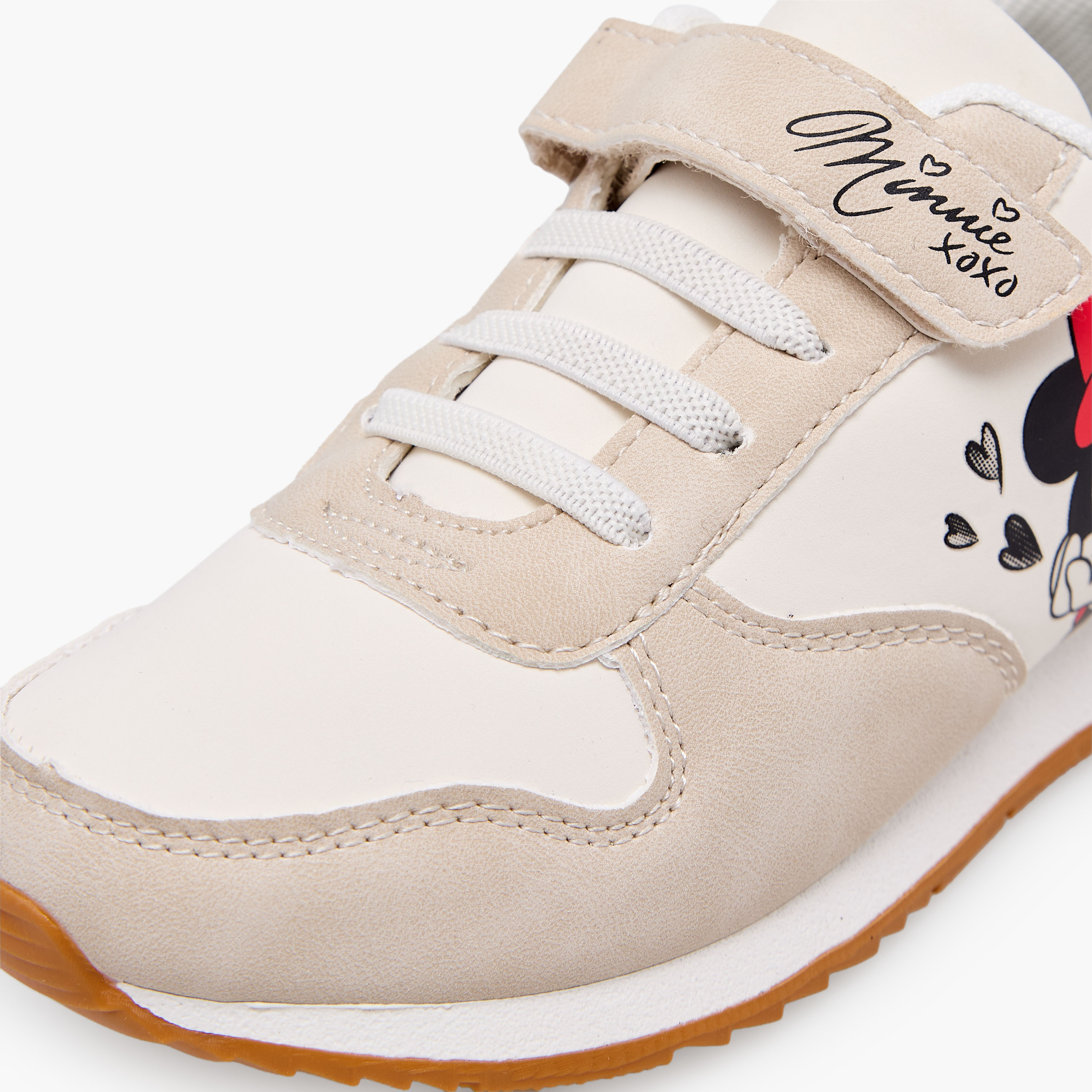 Disney Girls Minnie Mouse Print Ankle Sneakers-girls-shoes-sneakers-image-7
