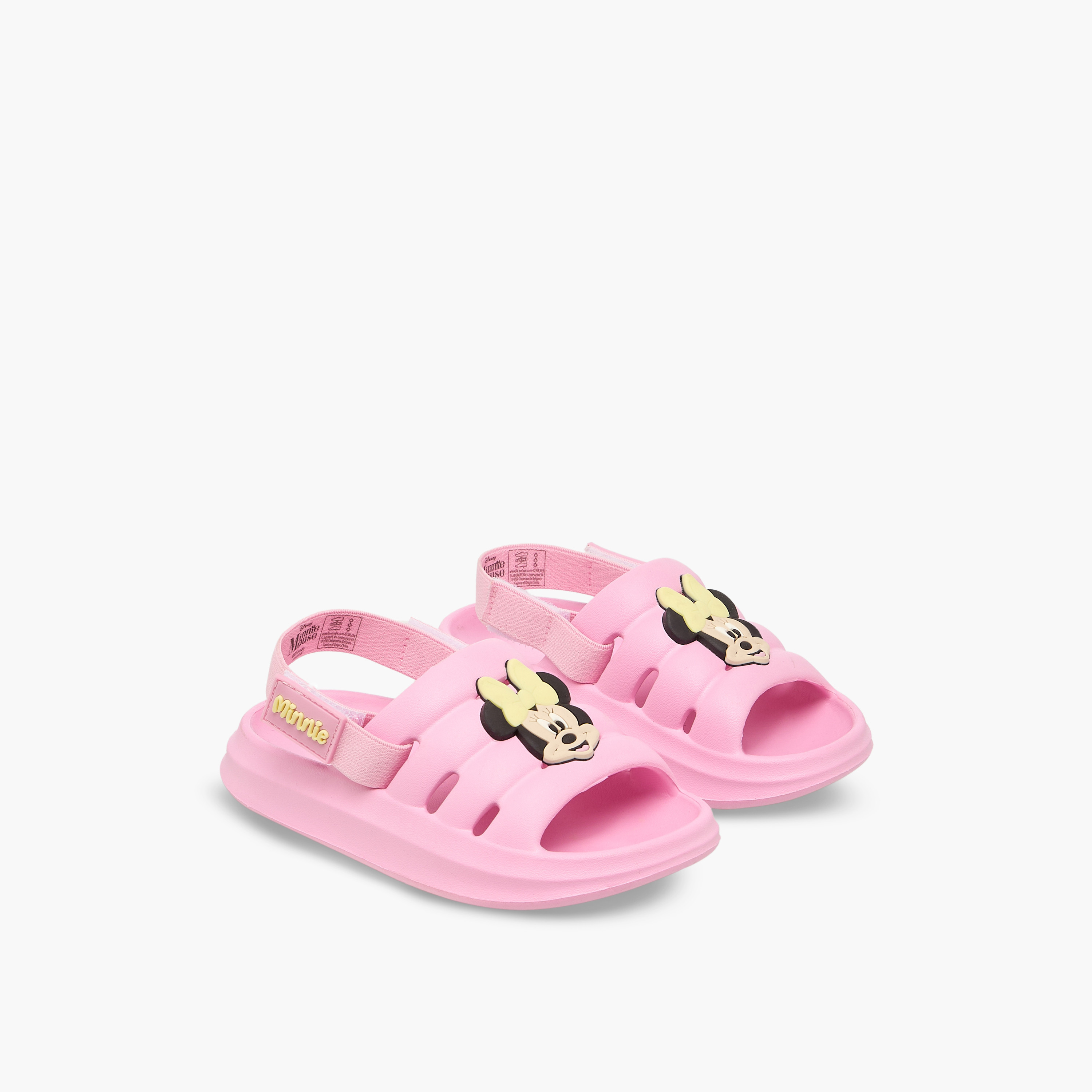 Disney Girls Minnie Mouse Applique Sandals-girls-shoes-sandals-image-1