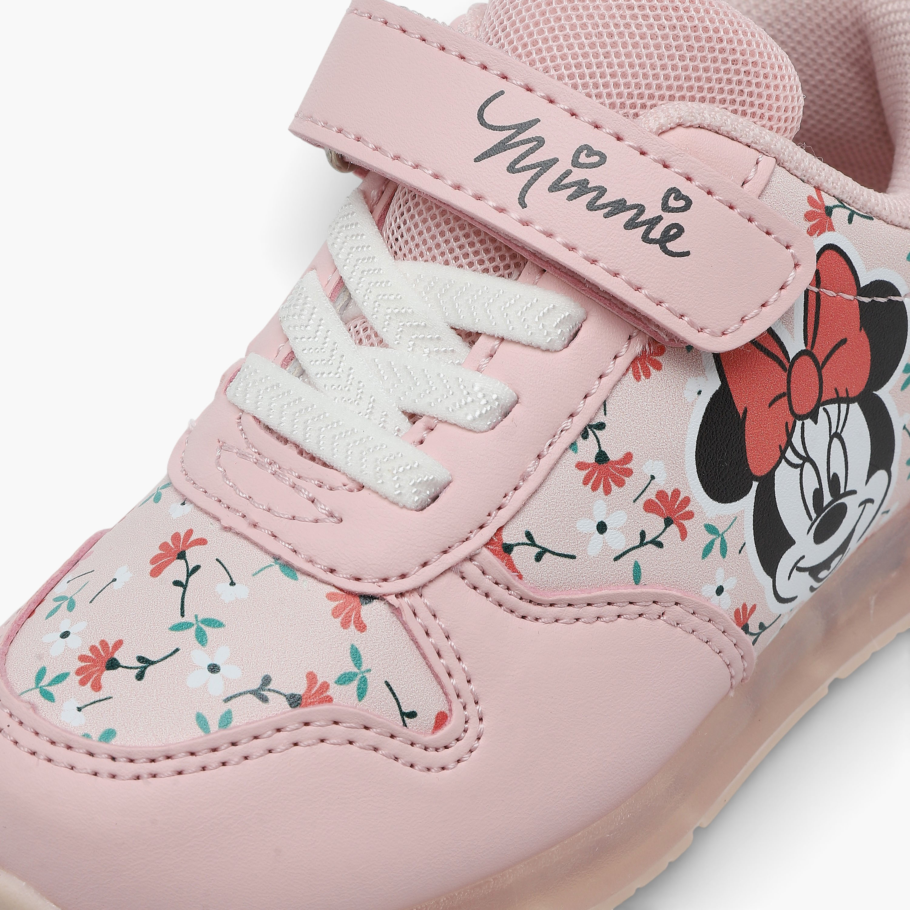 Disney Girls Hook & Loop Ankle Sneakers-girls-shoes-sneakers-image-4