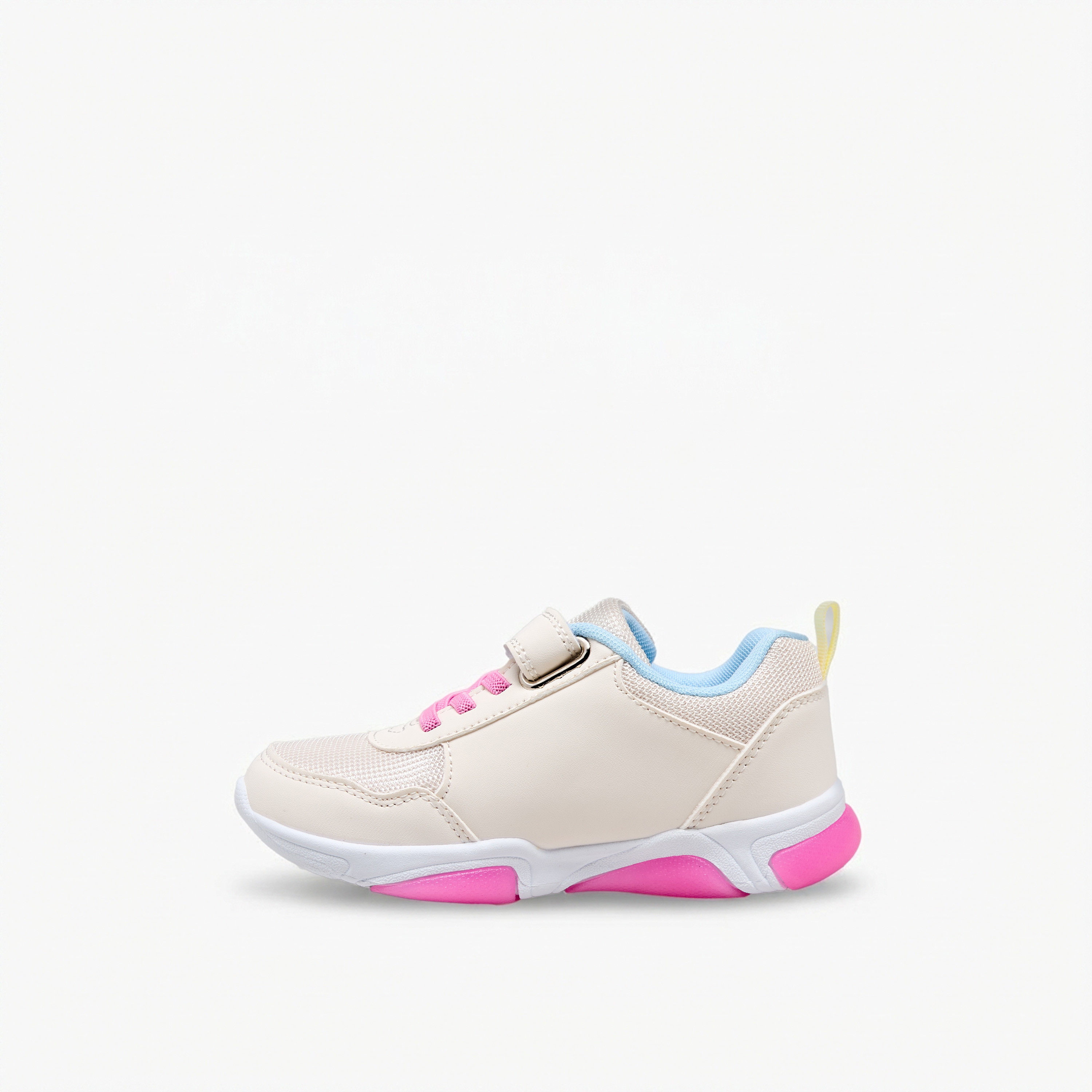 Disney Girls Minnie Mouse Print Light-Up Ankle Sneakers-girls-shoes-sneakers-image-5