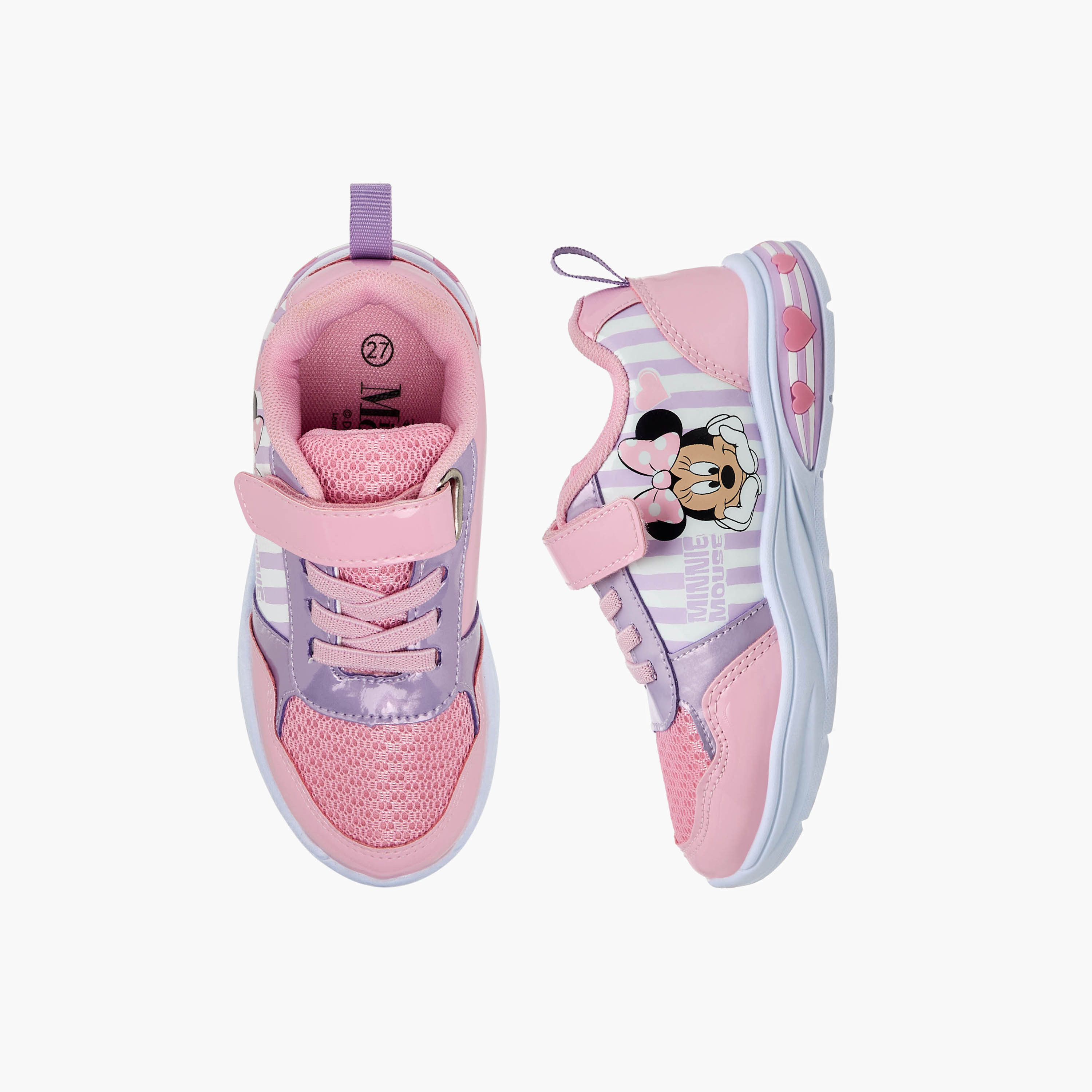 حذاء سنيكرز مضيء بتصميم ميني ماوس للبنات من ديزني-girls-shoes-sneakers-image-1