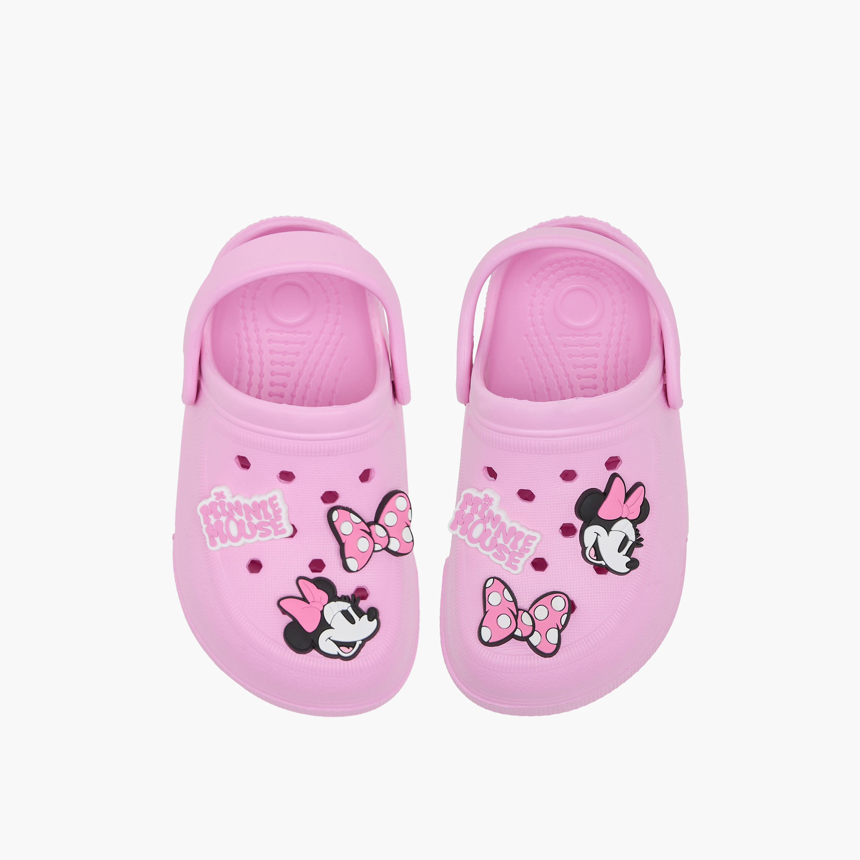 Disney Girls Minnie Mouse Applique Clogs-girls-shoes-sandals-image-1