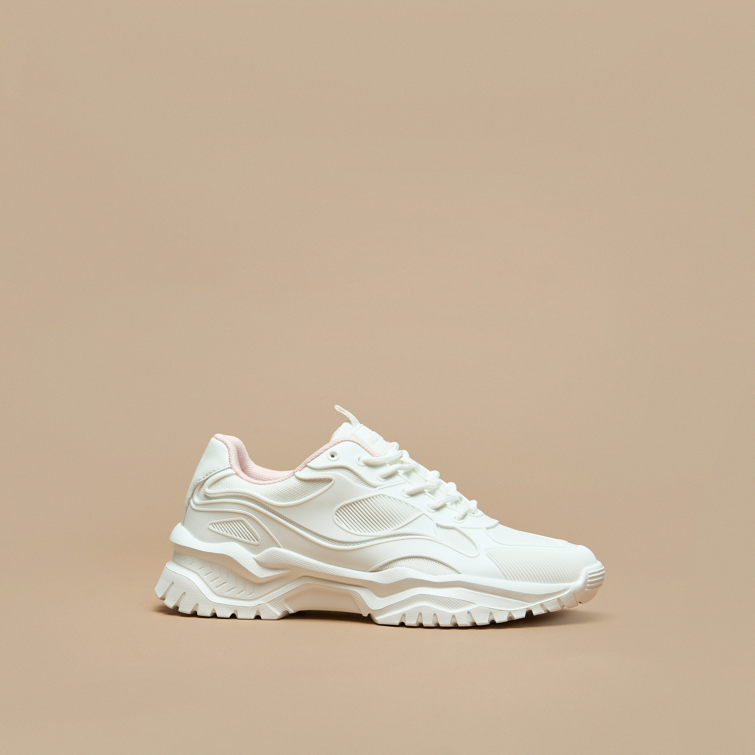 Missy Panelled Sneakers with Lace-Up Closure-women-shoes-sneakers-image-2
