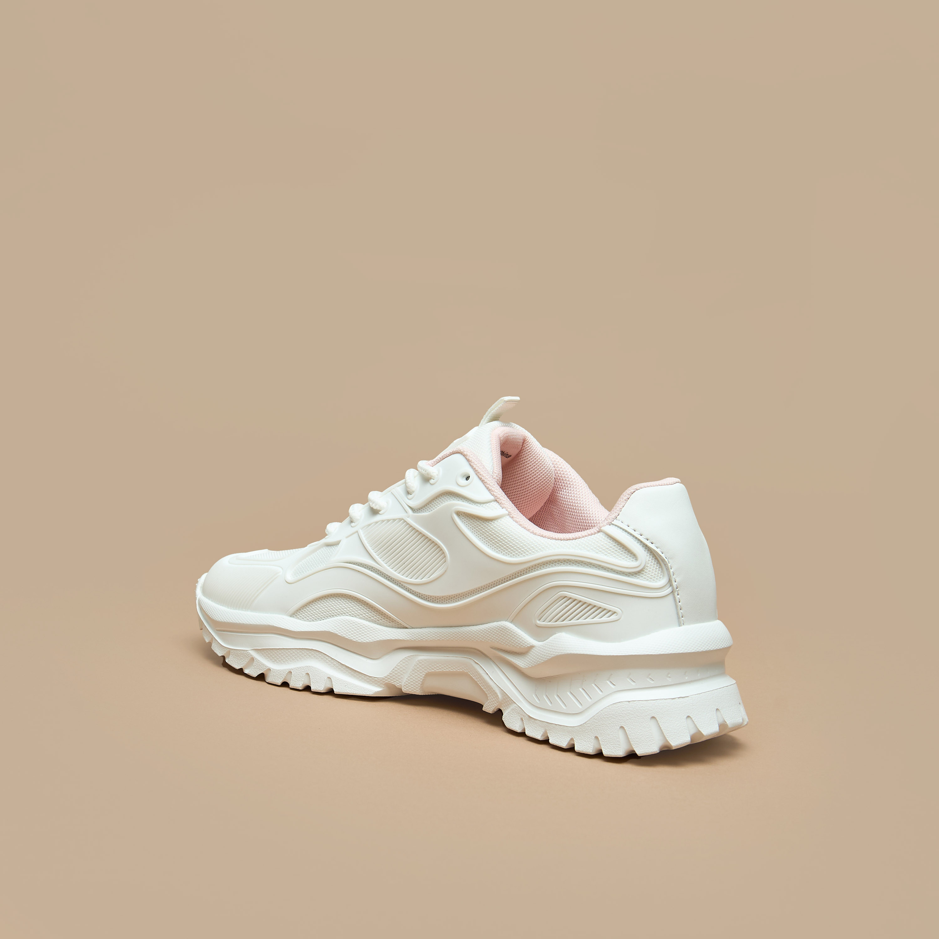 Missy Panelled Sneakers with Lace-Up Closure-women-shoes-sneakers-image-3