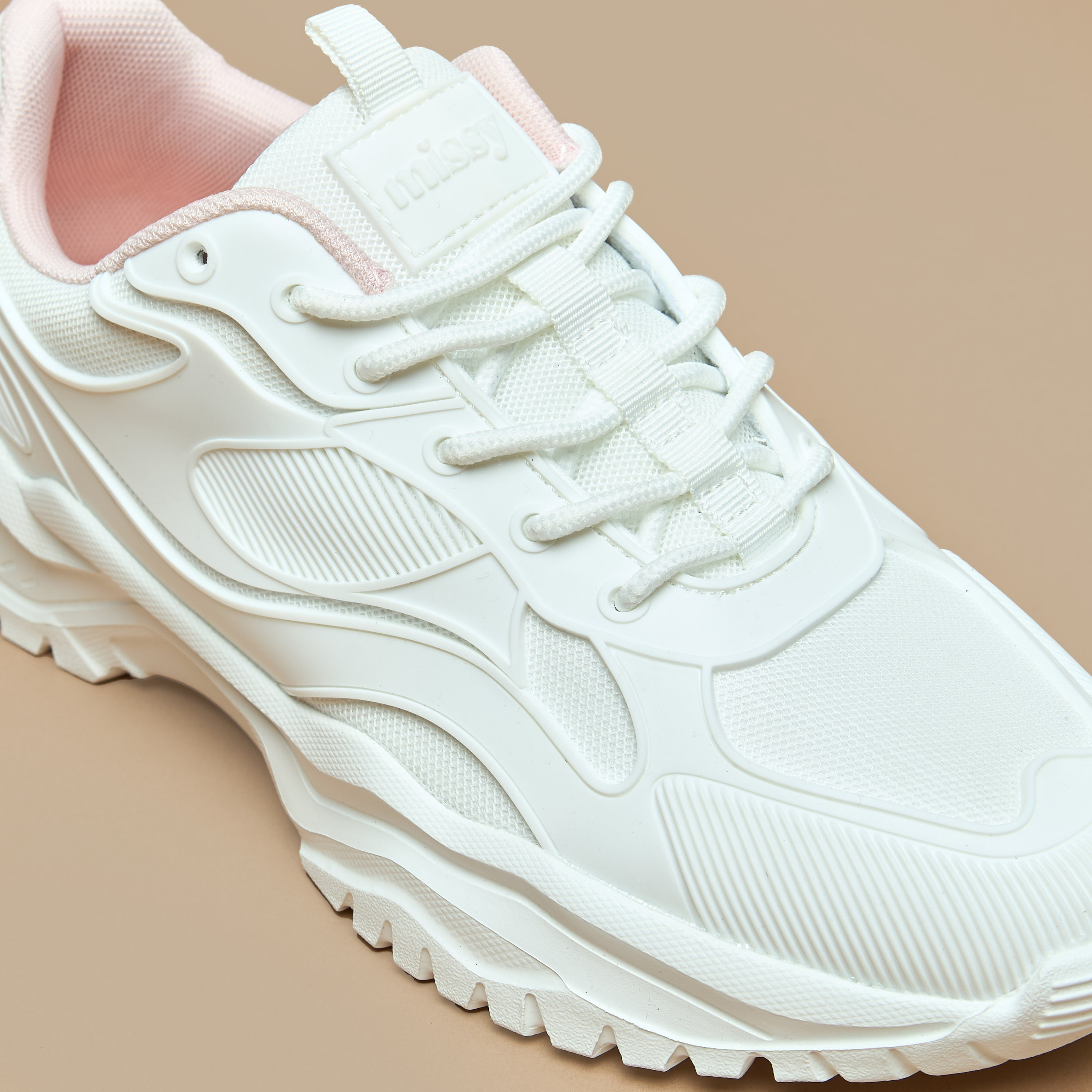 Missy Panelled Sneakers with Lace-Up Closure-women-shoes-sneakers-image-5