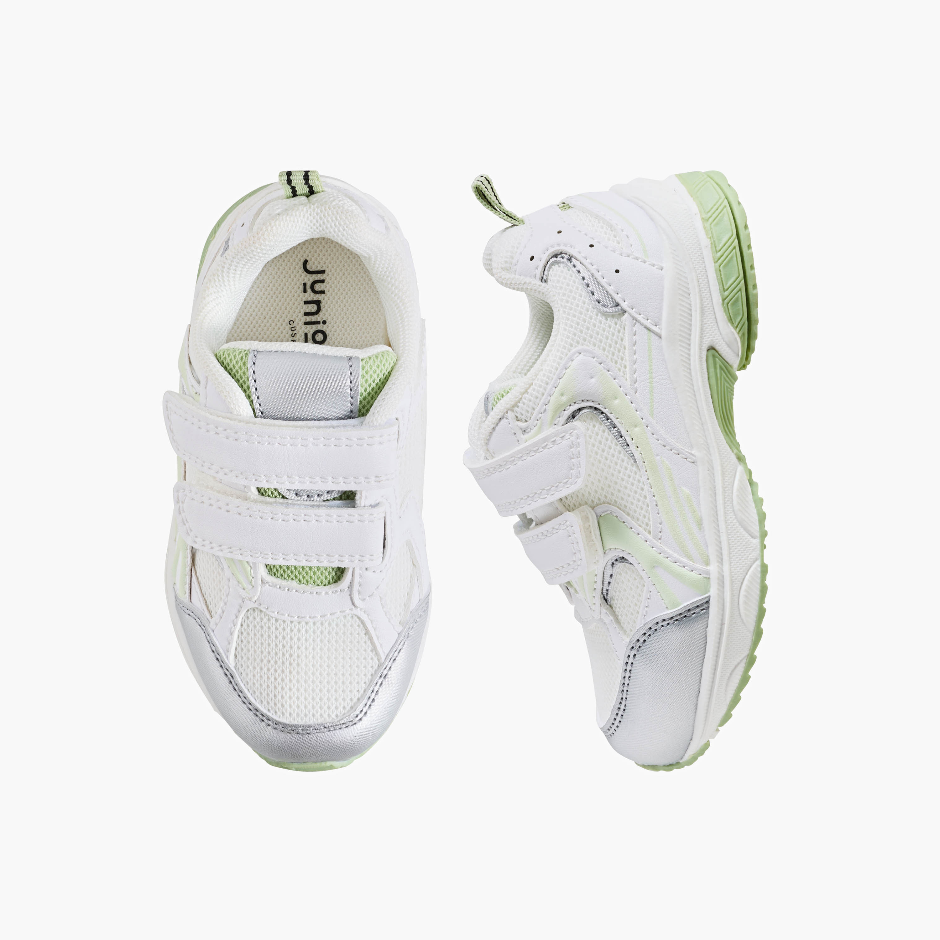 حذاء سنيكرز بشريط إغلاق لاصق للأولاد من جونيورز-boys-shoes-sneakers-image-1