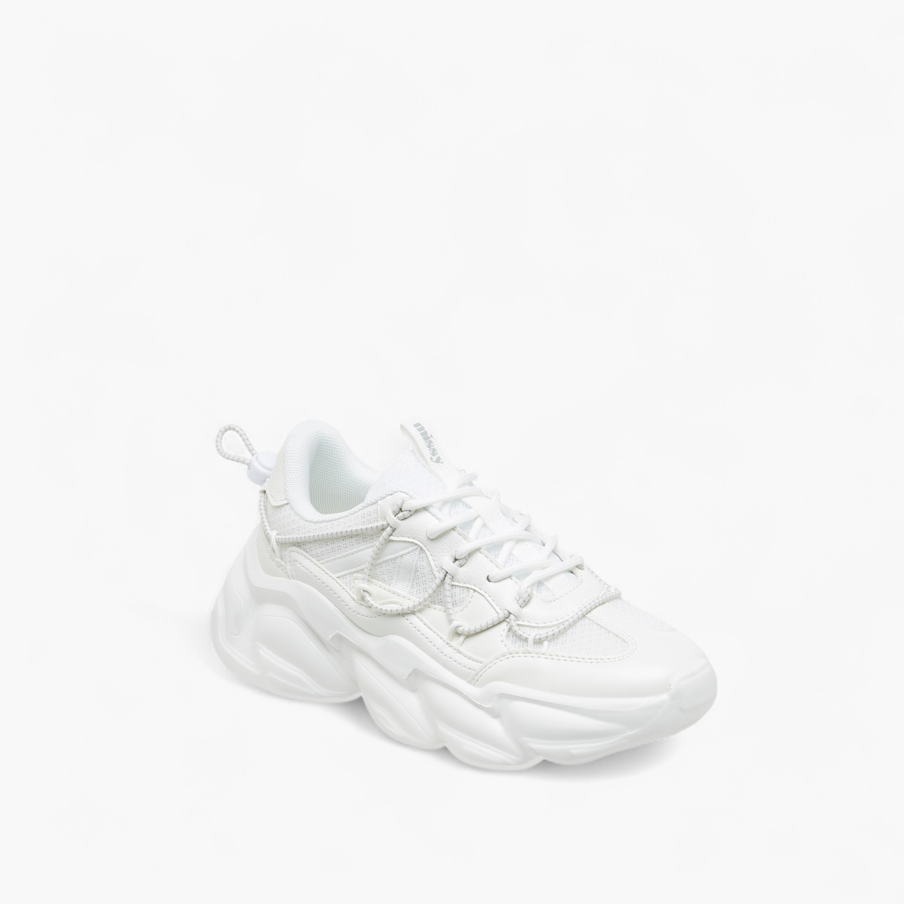 حذاء سنيكرز شانكي برباط إغلاق من ميسي-women-shoes-sneakers-image-2