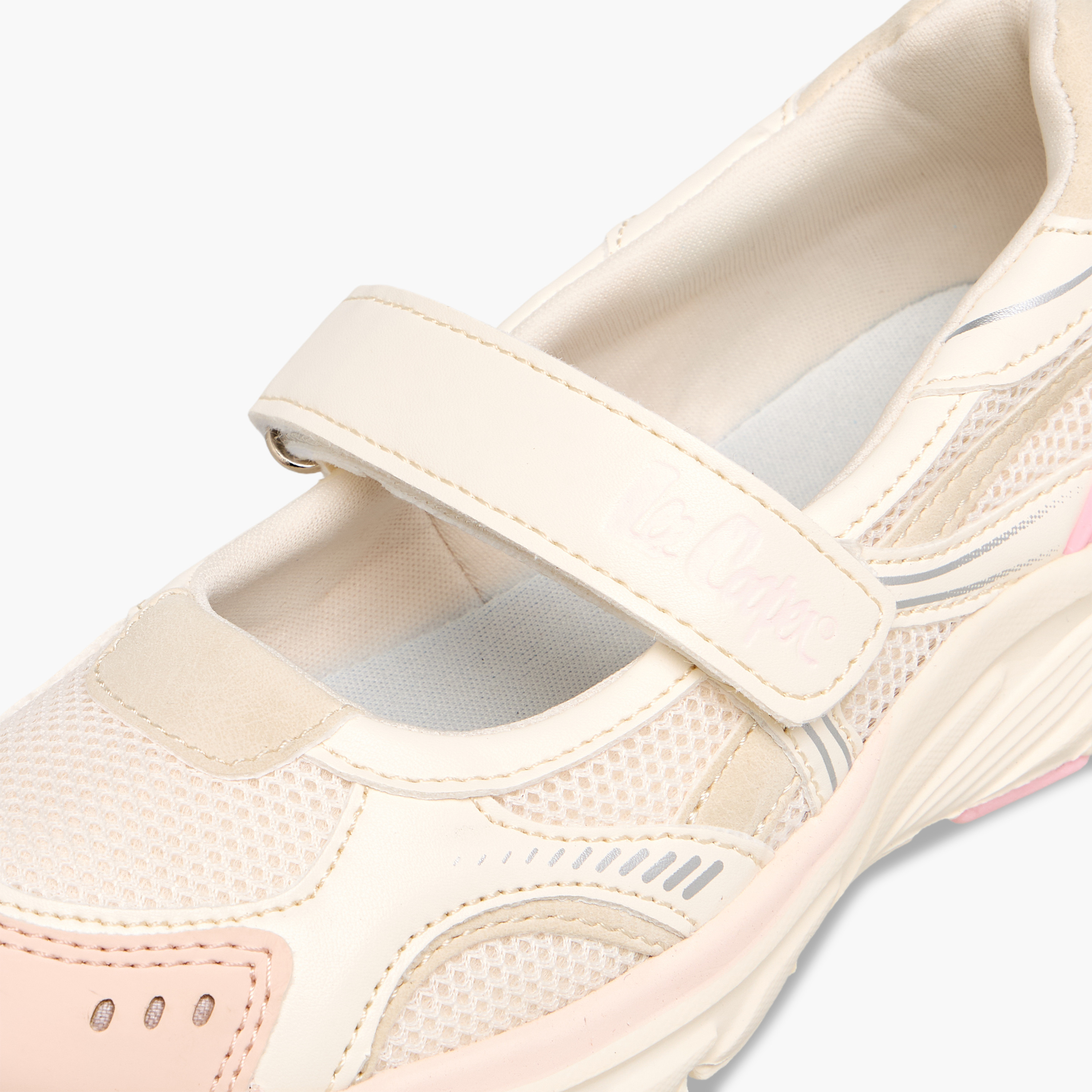 Lee Cooper Girls Hook and Loop Mary Jane Shoes-girls-shoes-maryjanes-image-4