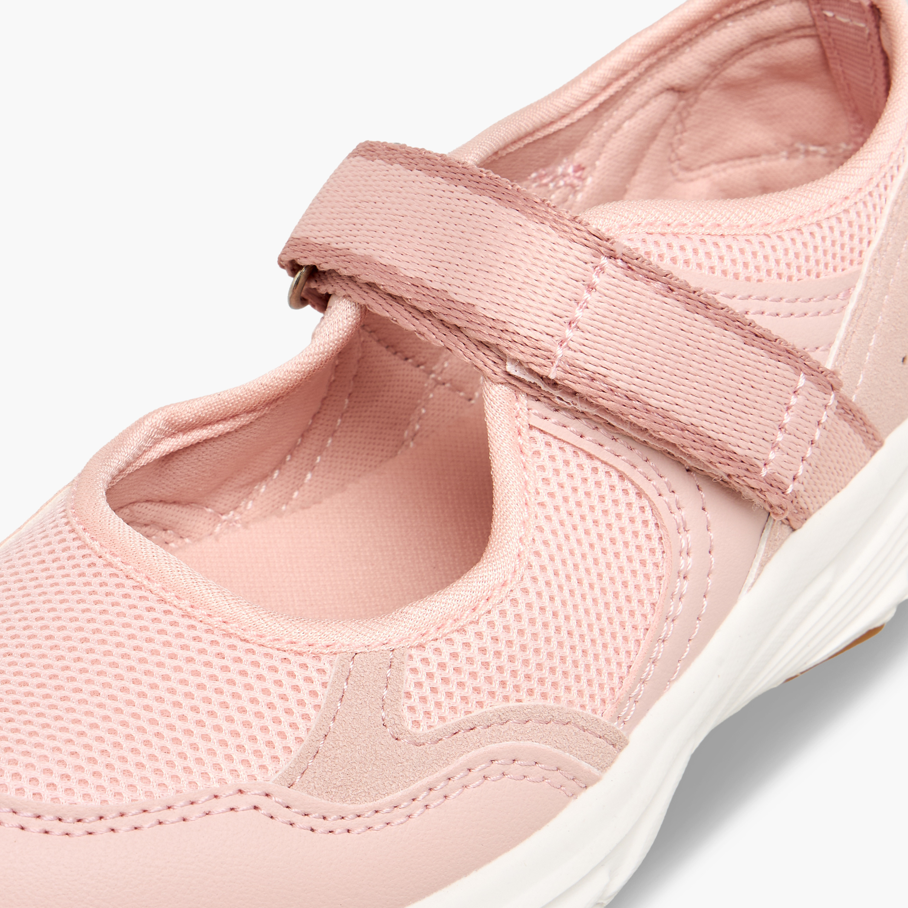 Little Missy Girls Hook and Loop Sports Shoes-girls-shoes-maryjanes-image-4