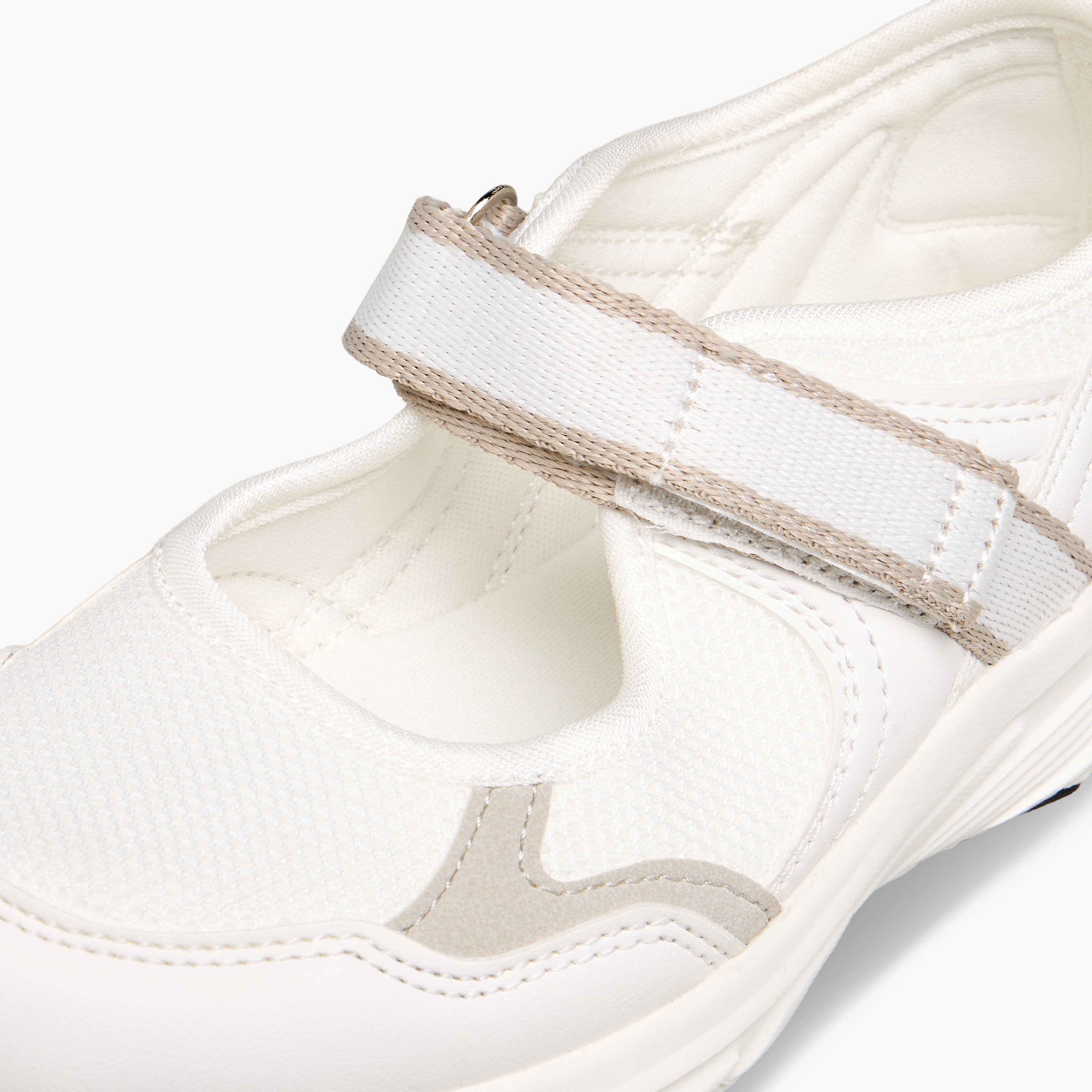 Little Missy Girls Hook and Loop Sports Shoes-girls-shoes-maryjanes-image-4