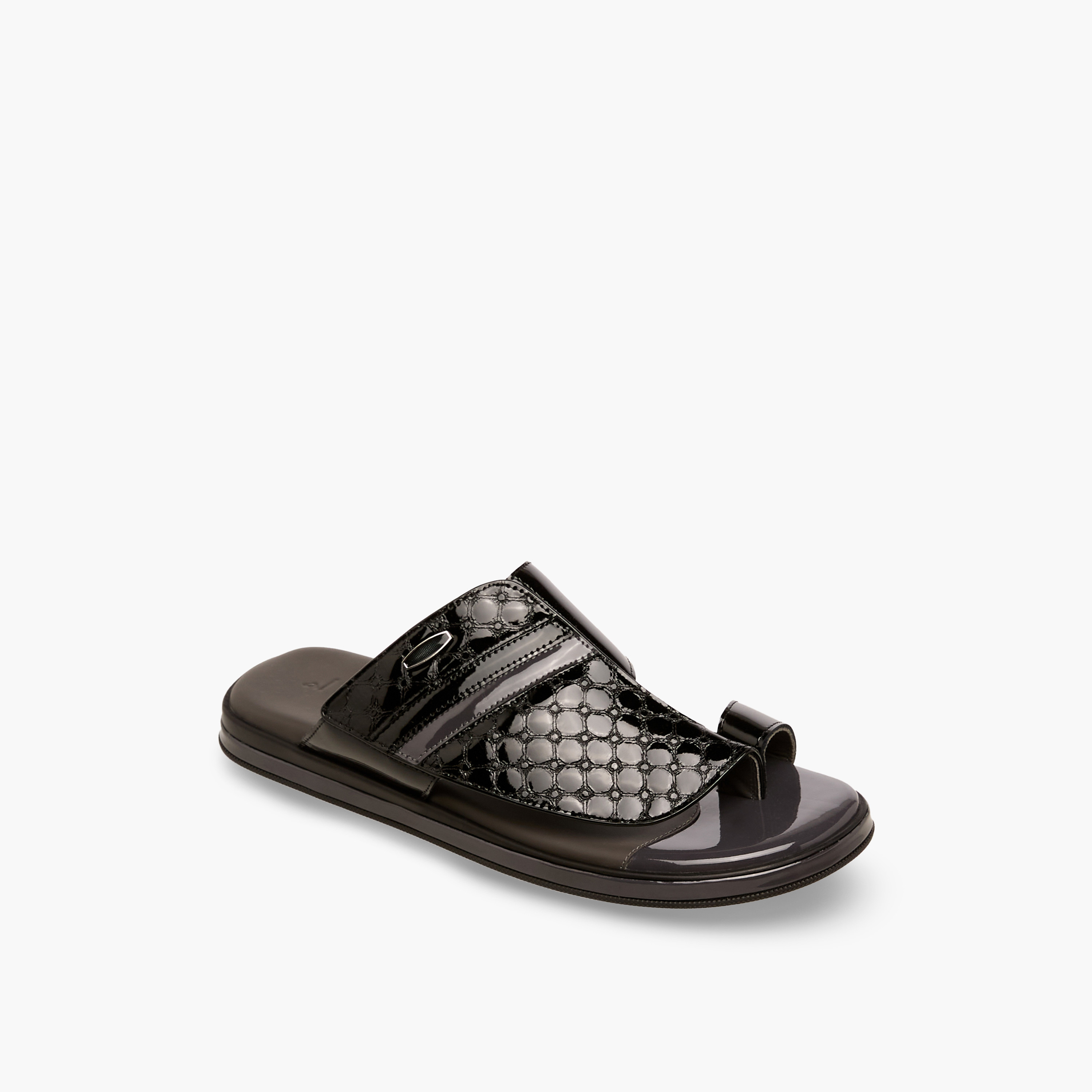 Al Waha Men Leather Arabic Sandals-men-shoes-sandals-image-2